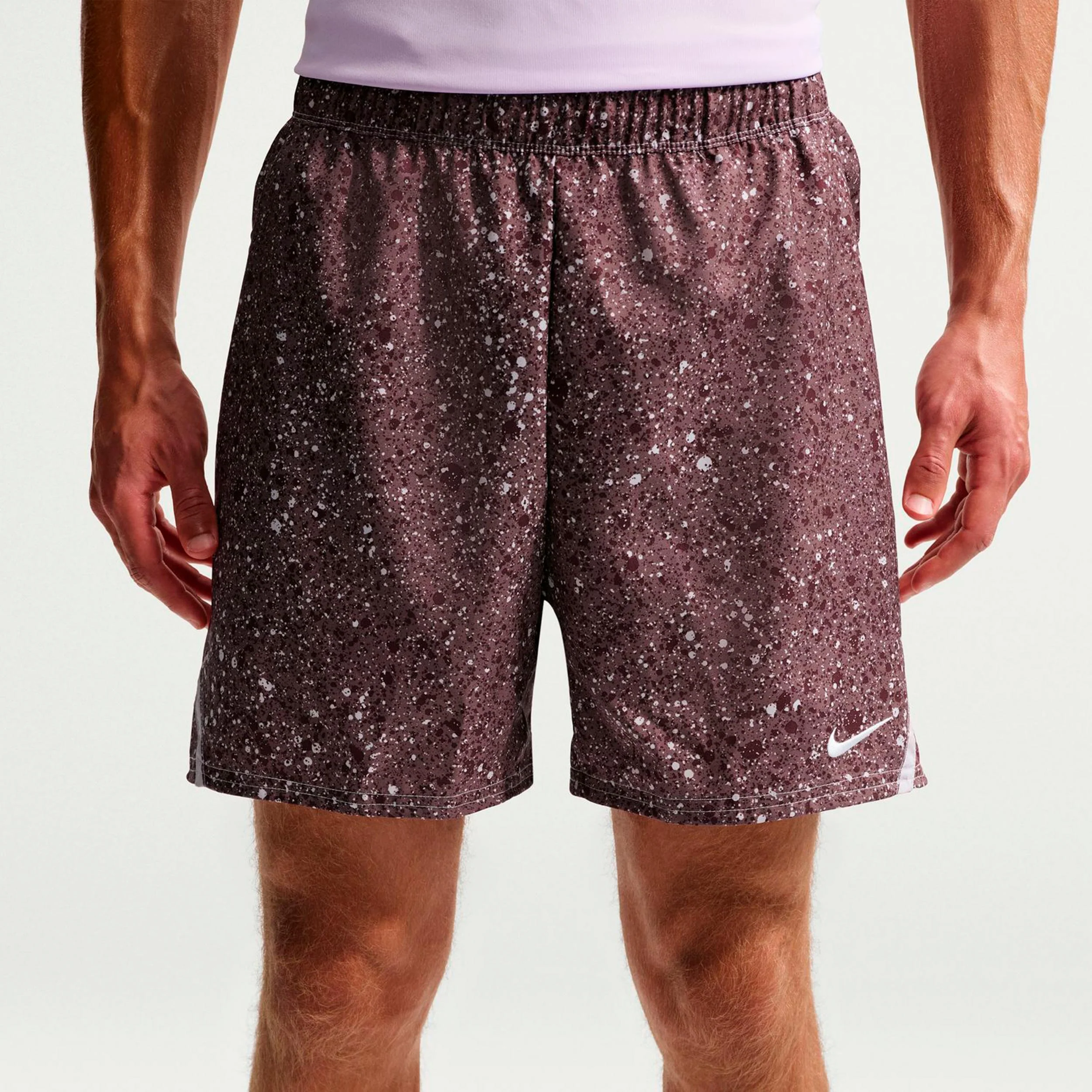 Court Dri-Fit Victory 7in Shorts Hombres - malva, multicolor