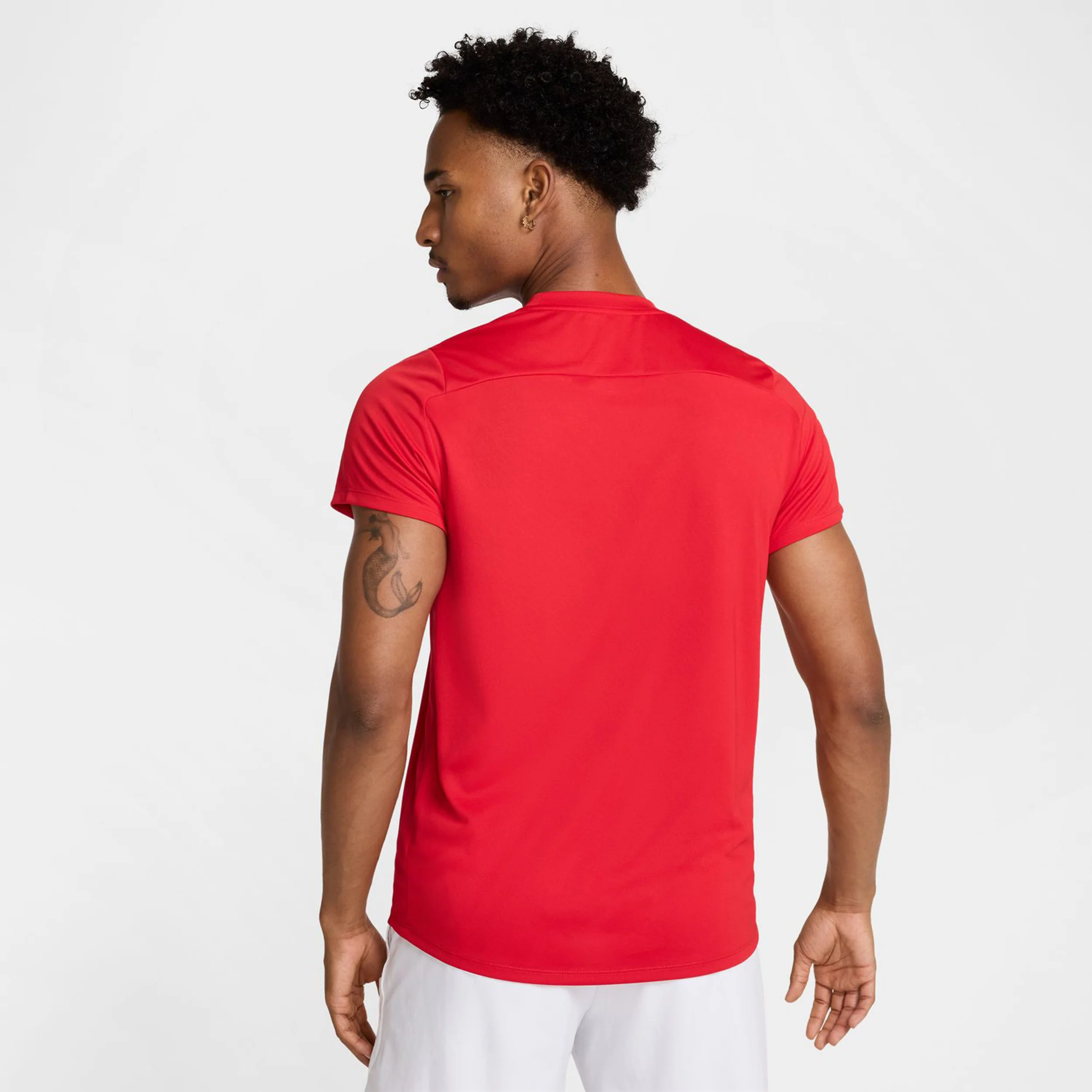 Court Dry Victory Camiseta De Manga Corta Hombres-Rojo,Blanco - Image 5