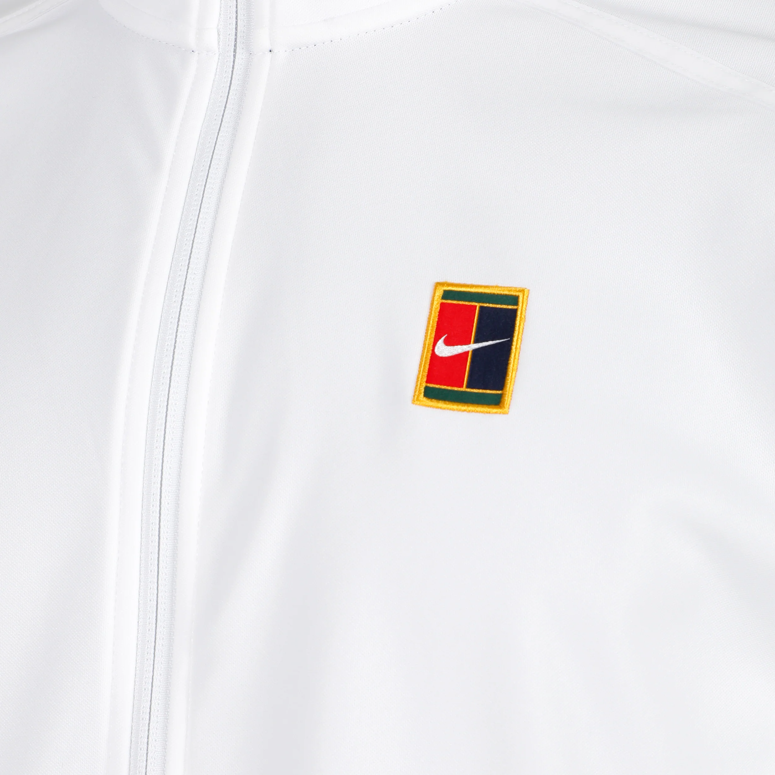 Court Heritage Chaqueta De Entrenamiento Hombres-Blanco,Blanco - Image 3