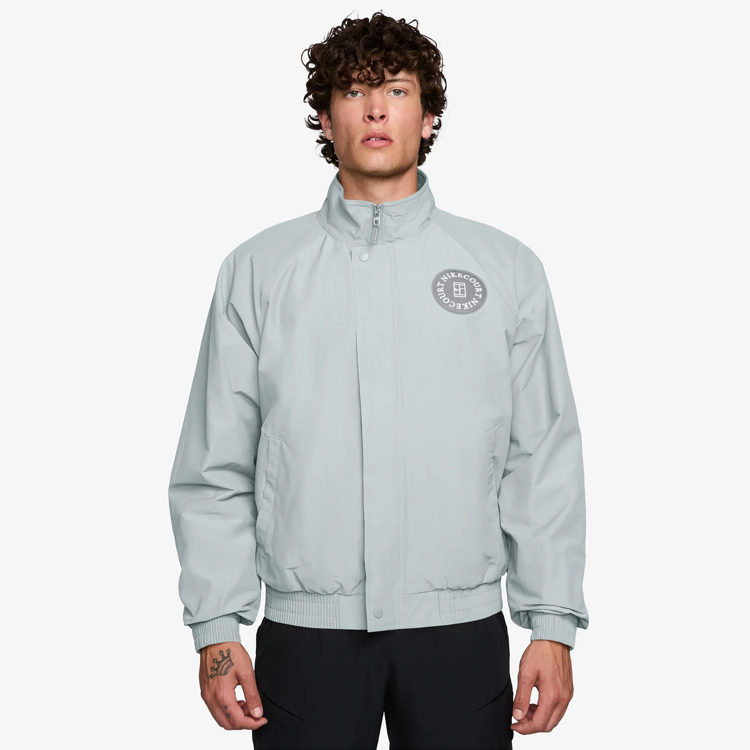 Court Heritage Outdoor-Jacke Hombres - azul-gris