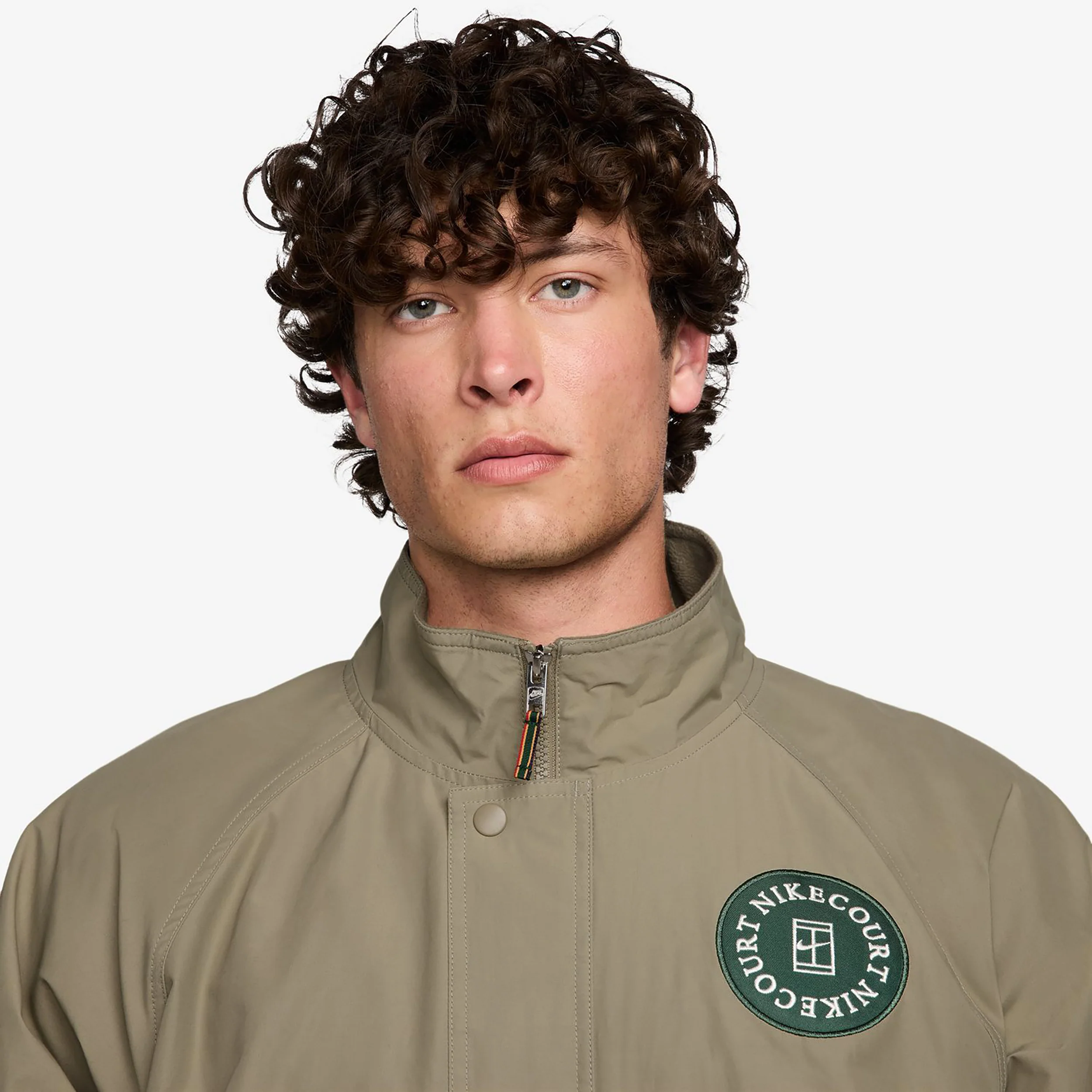 Court Heritage Outdoor-Jacke Hombres - oliva, verde oscuro - Image 3