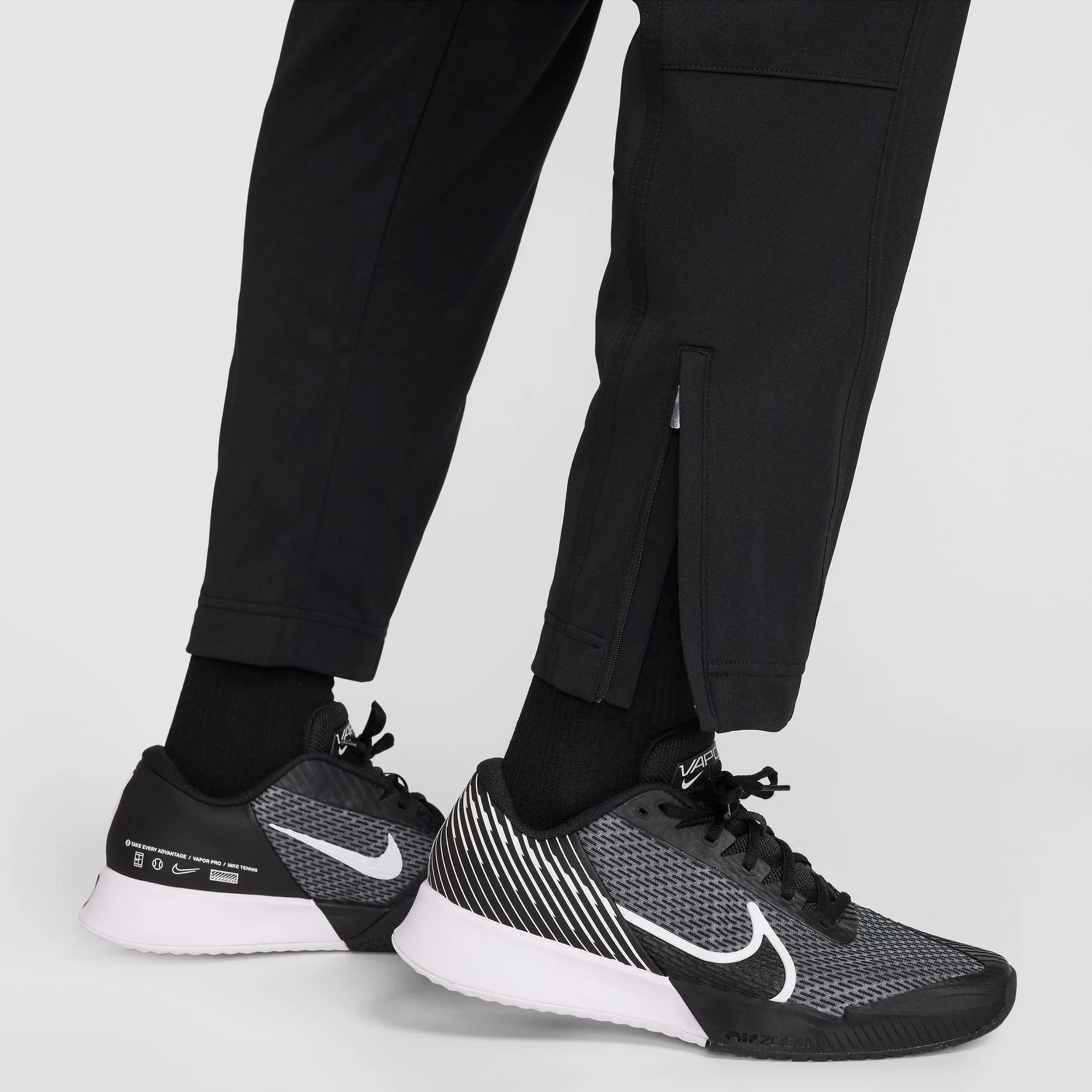 Court Heritage Pantalón De Entrenamiento Hombres-Negro,Negro - Image 8