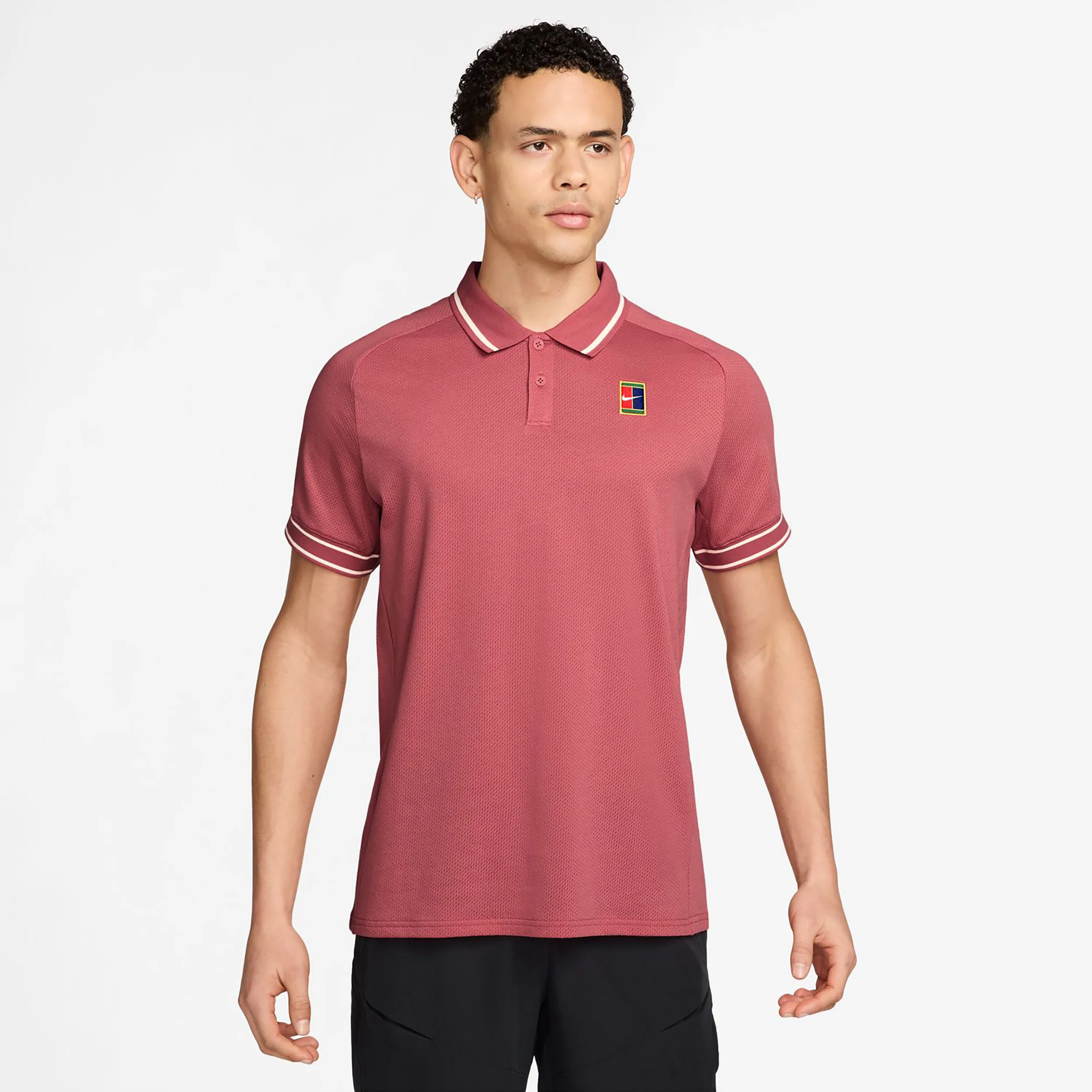 Court Heritage Polo Hombres-rojo