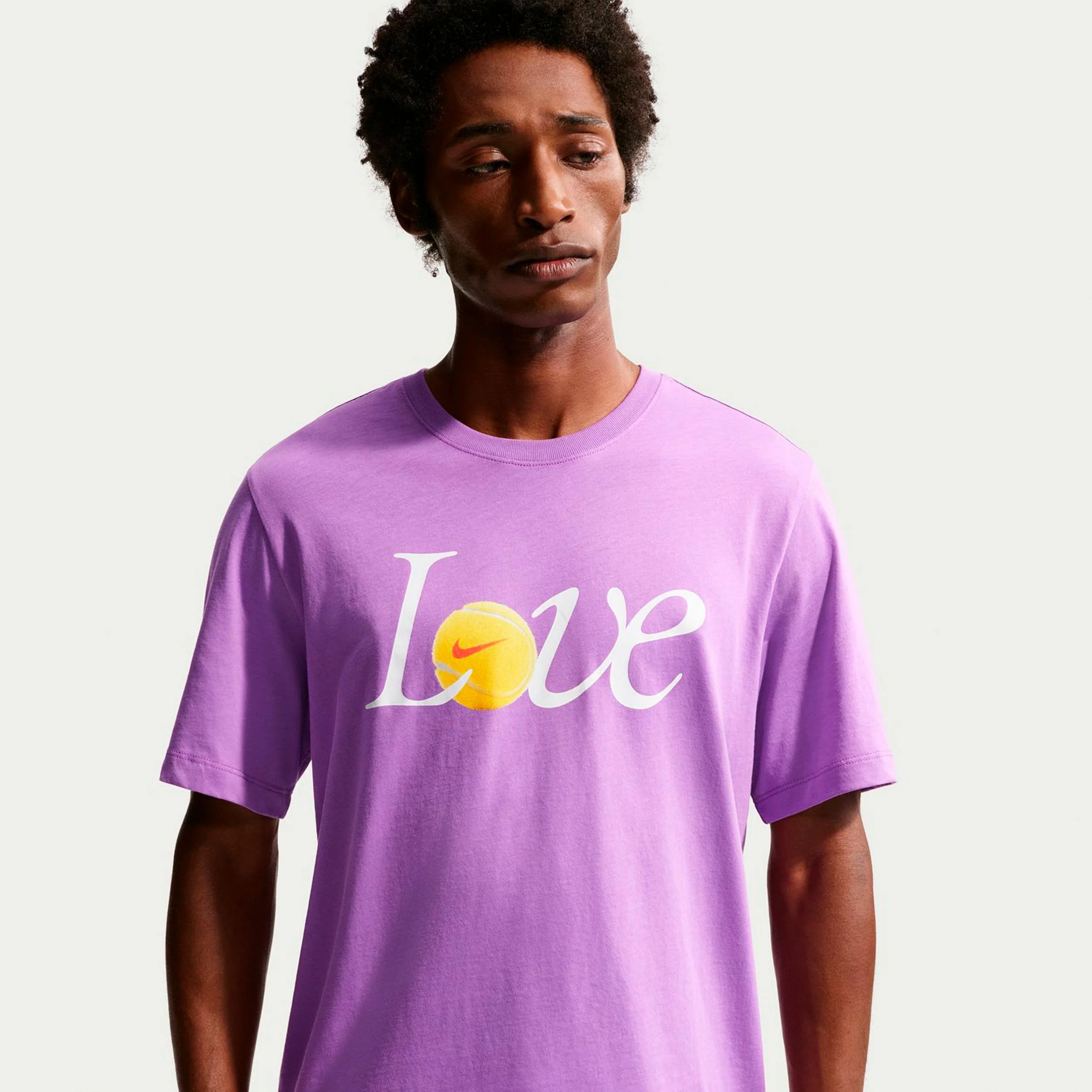 Court Love Camiseta de manga corta Hombres - violeta
