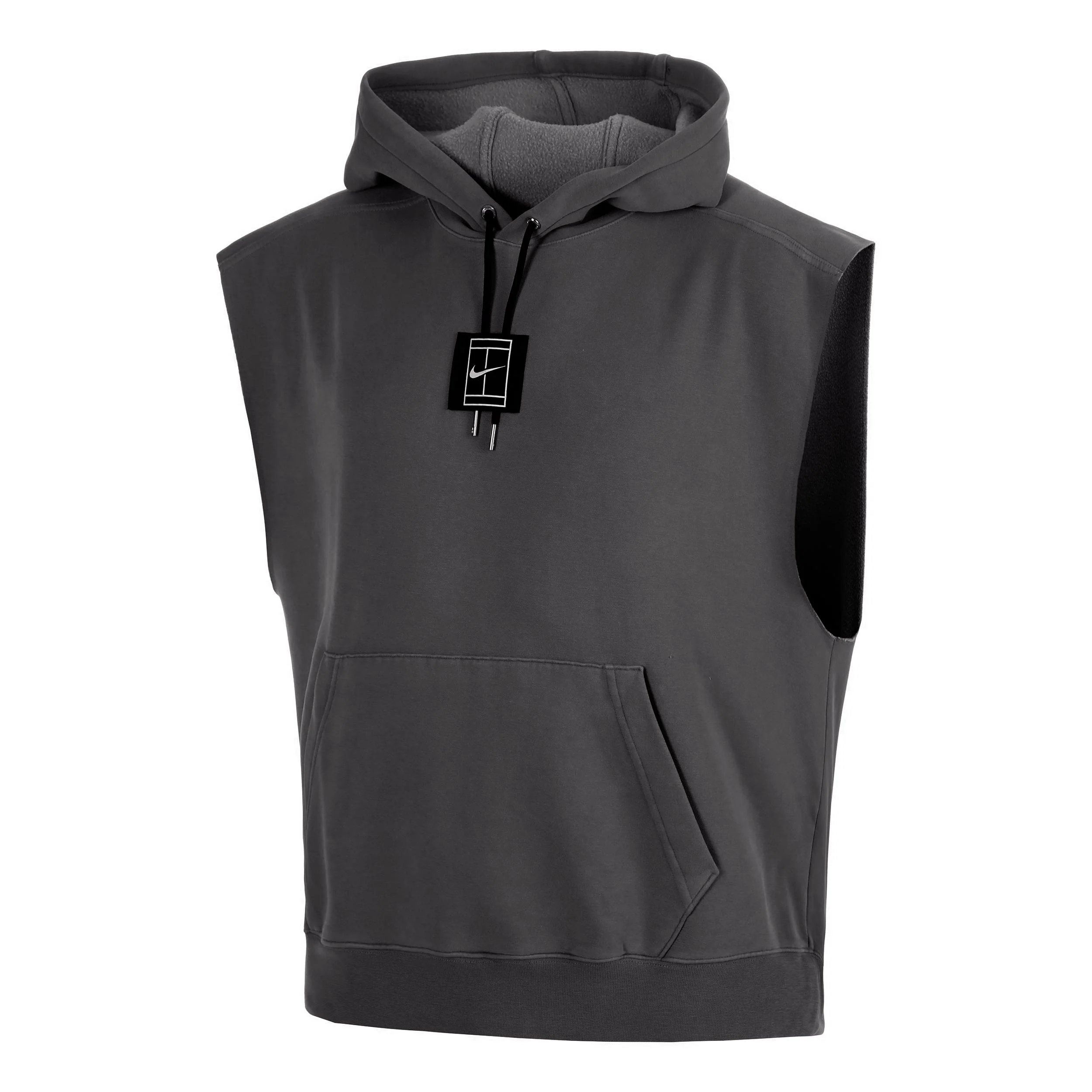 Court Slam Sudadera con capucha Hombres - antracita