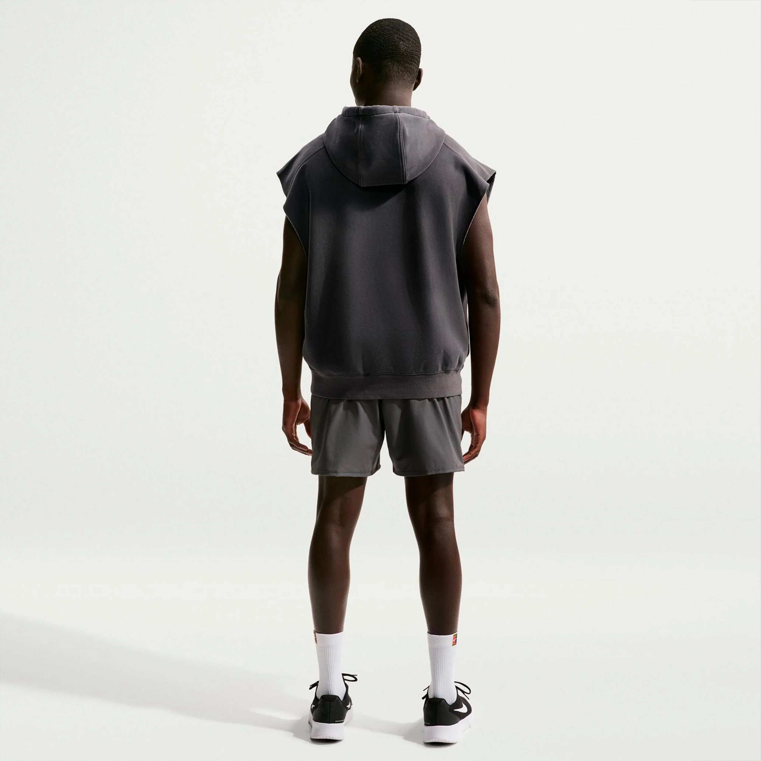 Court Slam Sudadera con capucha Hombres - antracita - Image 6