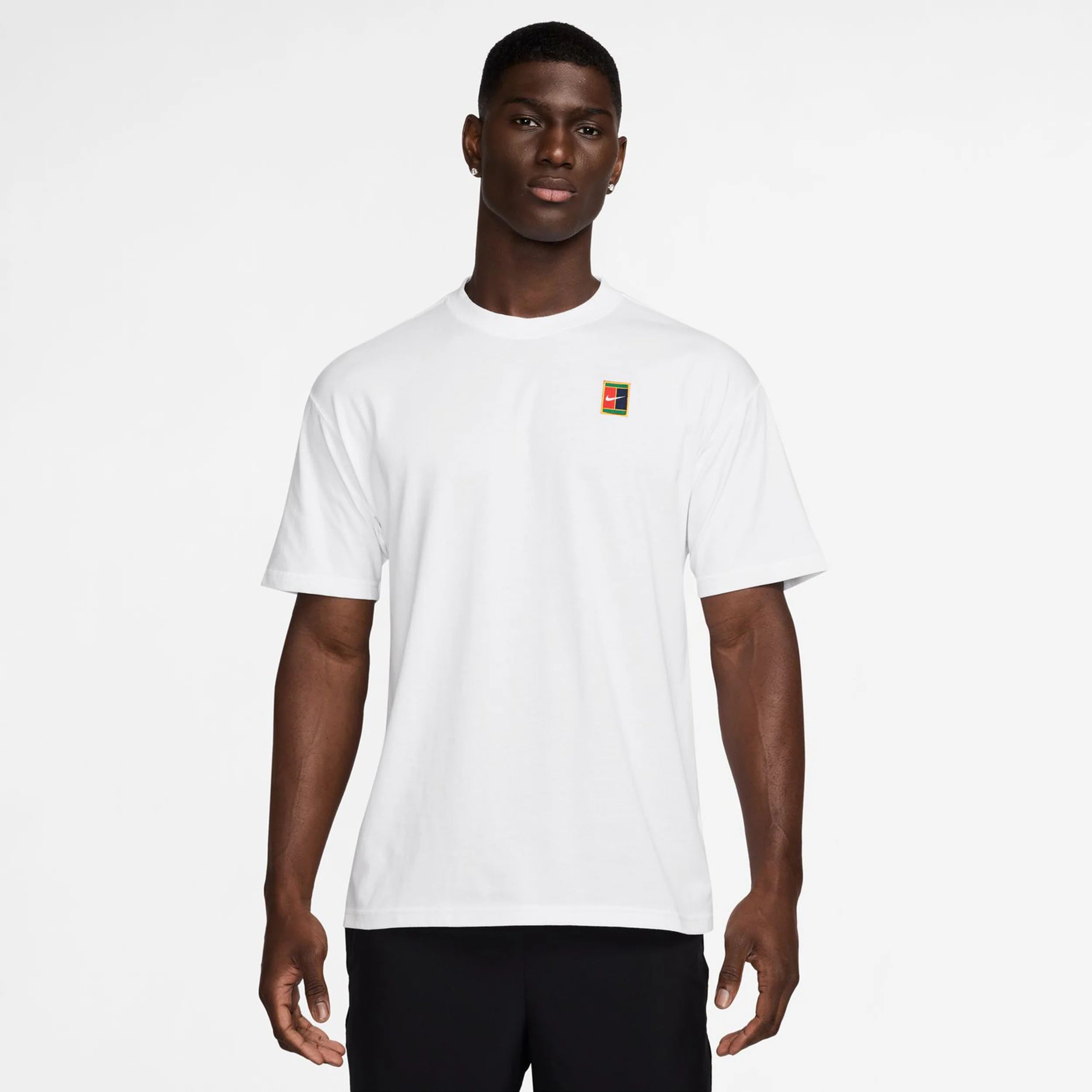 Court Tee Max 90s Original Content Camiseta De Manga Corta Hombres-Blanco - Image 3