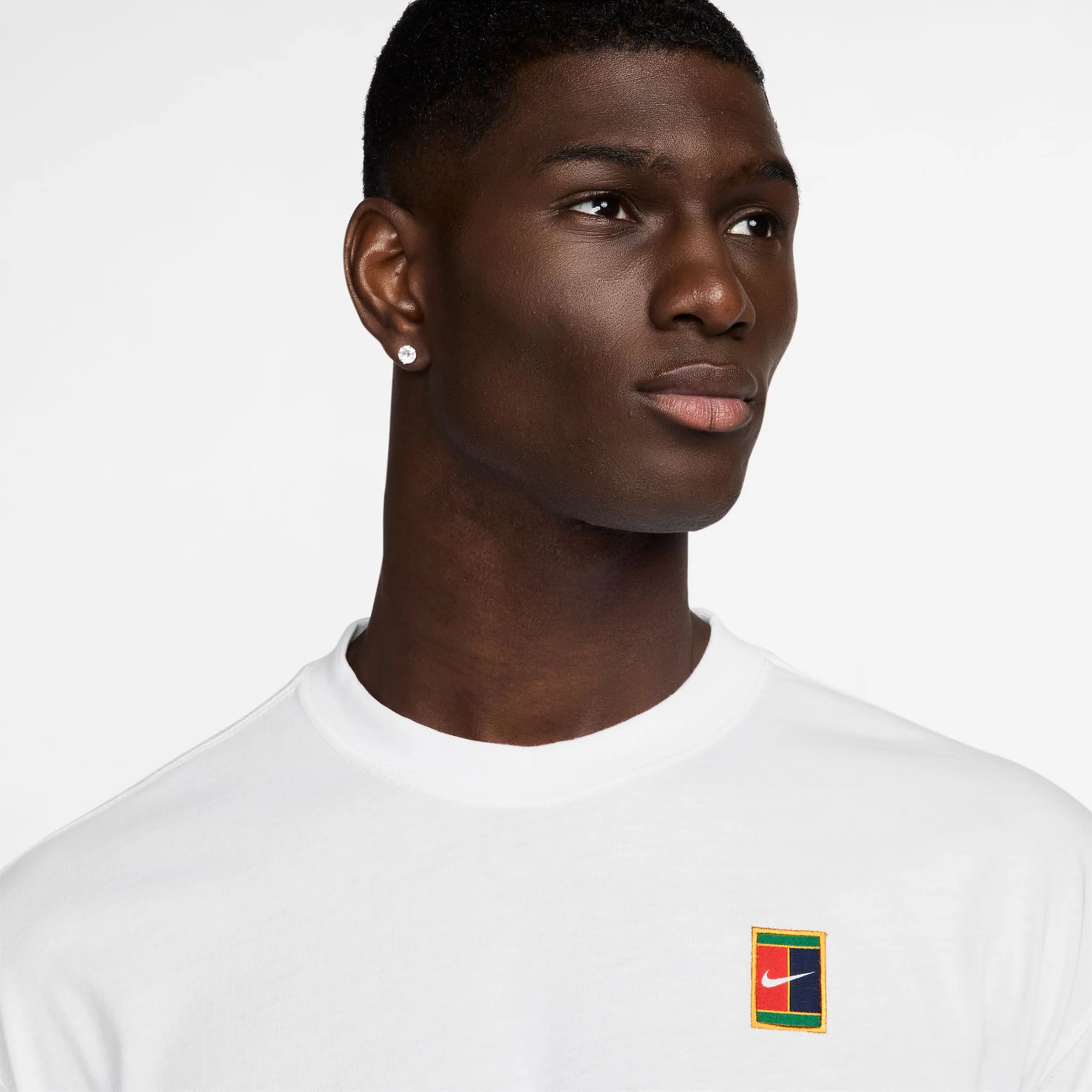 Court Tee Max 90s Original Content Camiseta De Manga Corta Hombres-Blanco - Image 5