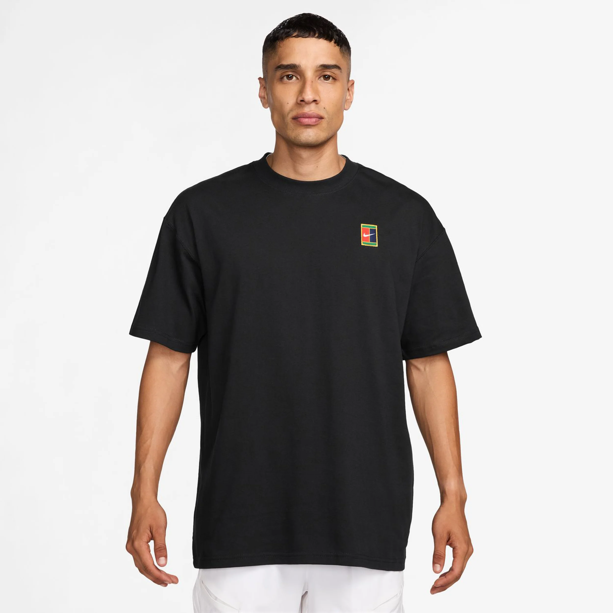 Court Tee Max 90s Original Content Camiseta De Manga Corta Hombres-Negro - Image 4