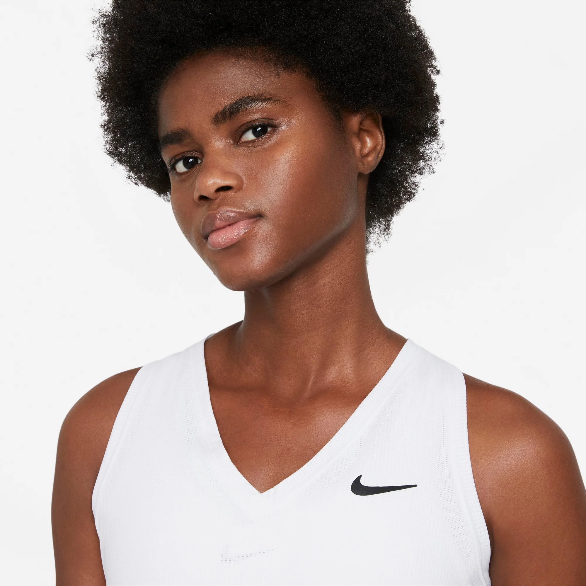 Court Victory Camiseta De Tirantes Mujeres-Blanco - Image 6