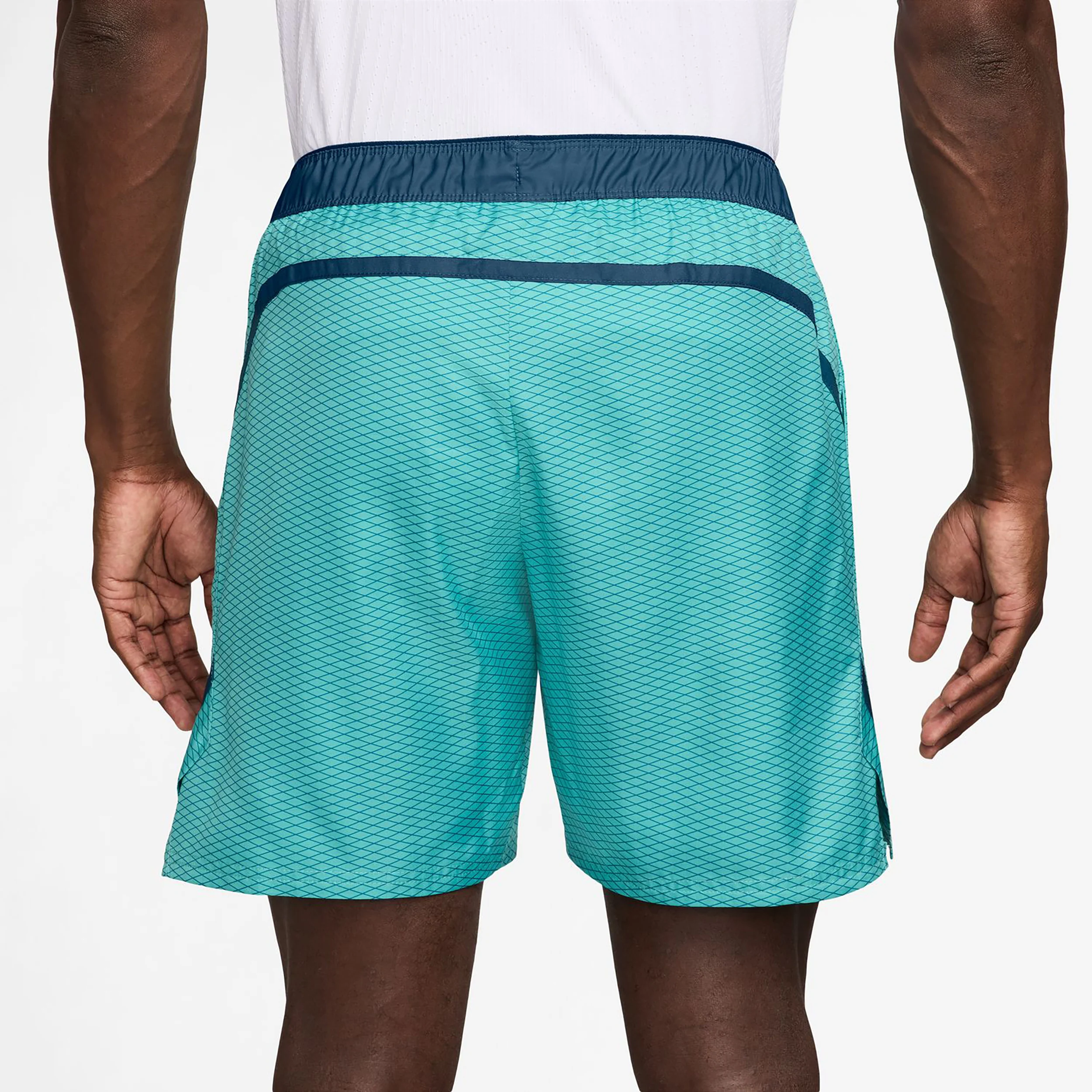 Court Victory Dri-Fit 7in Aop Shorts Hombres - turquesa, color petróleo - Image 2
