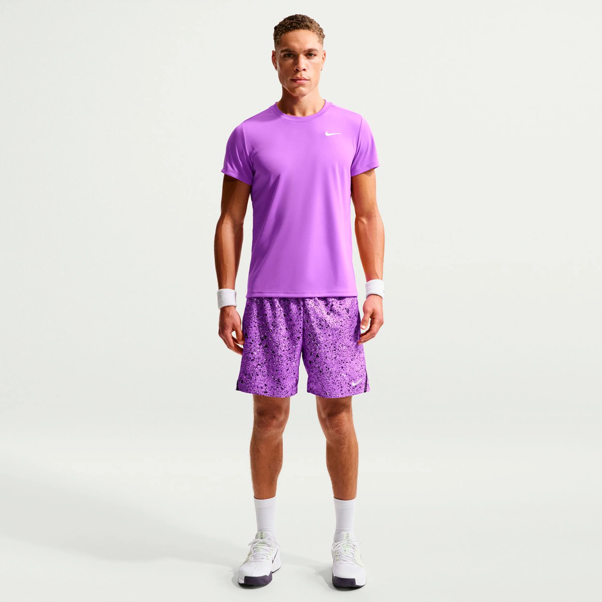 Court Victory Dry Camiseta de manga corta Hombres - violeta - Image 2