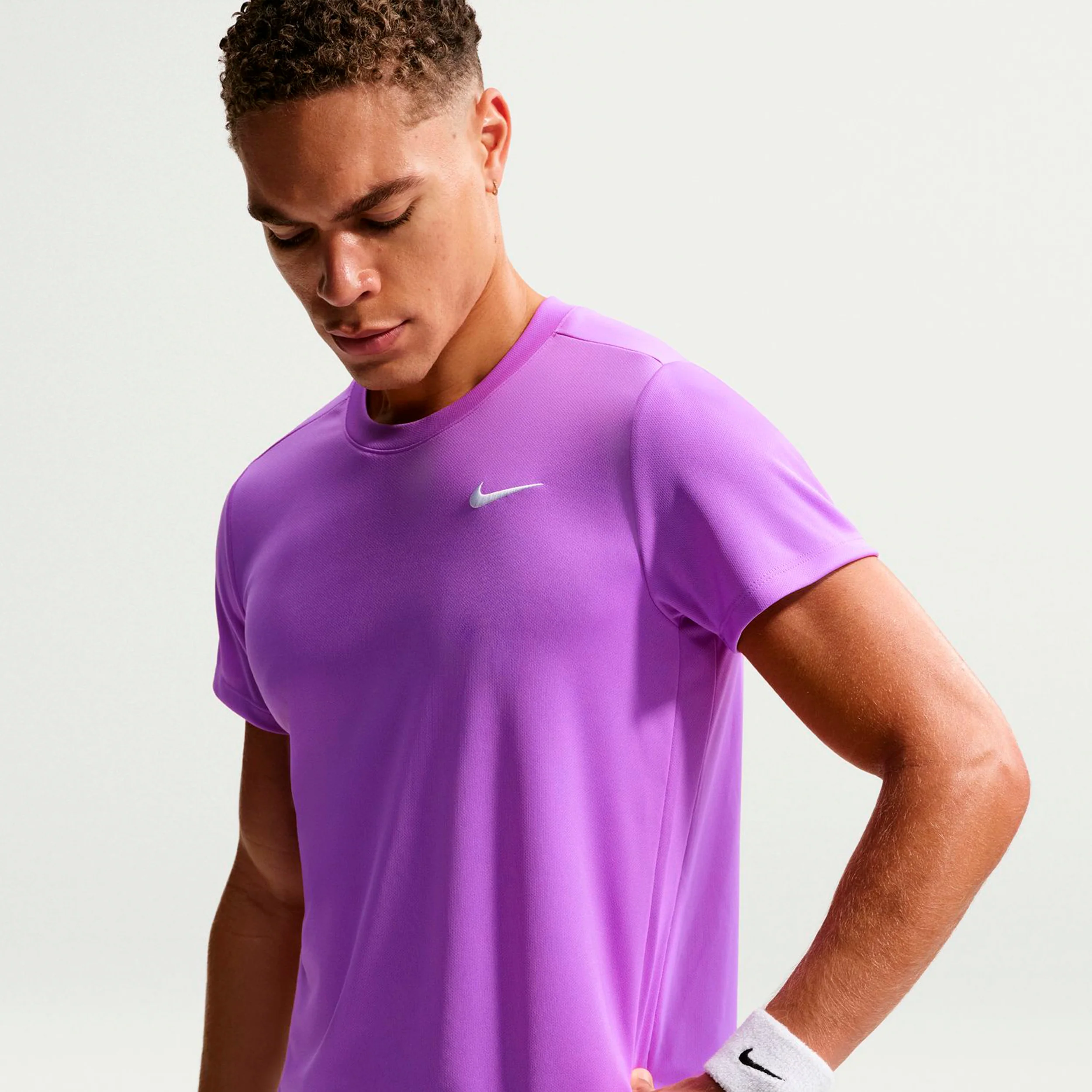 Court Victory Dry Camiseta de manga corta Hombres - violeta - Image 4
