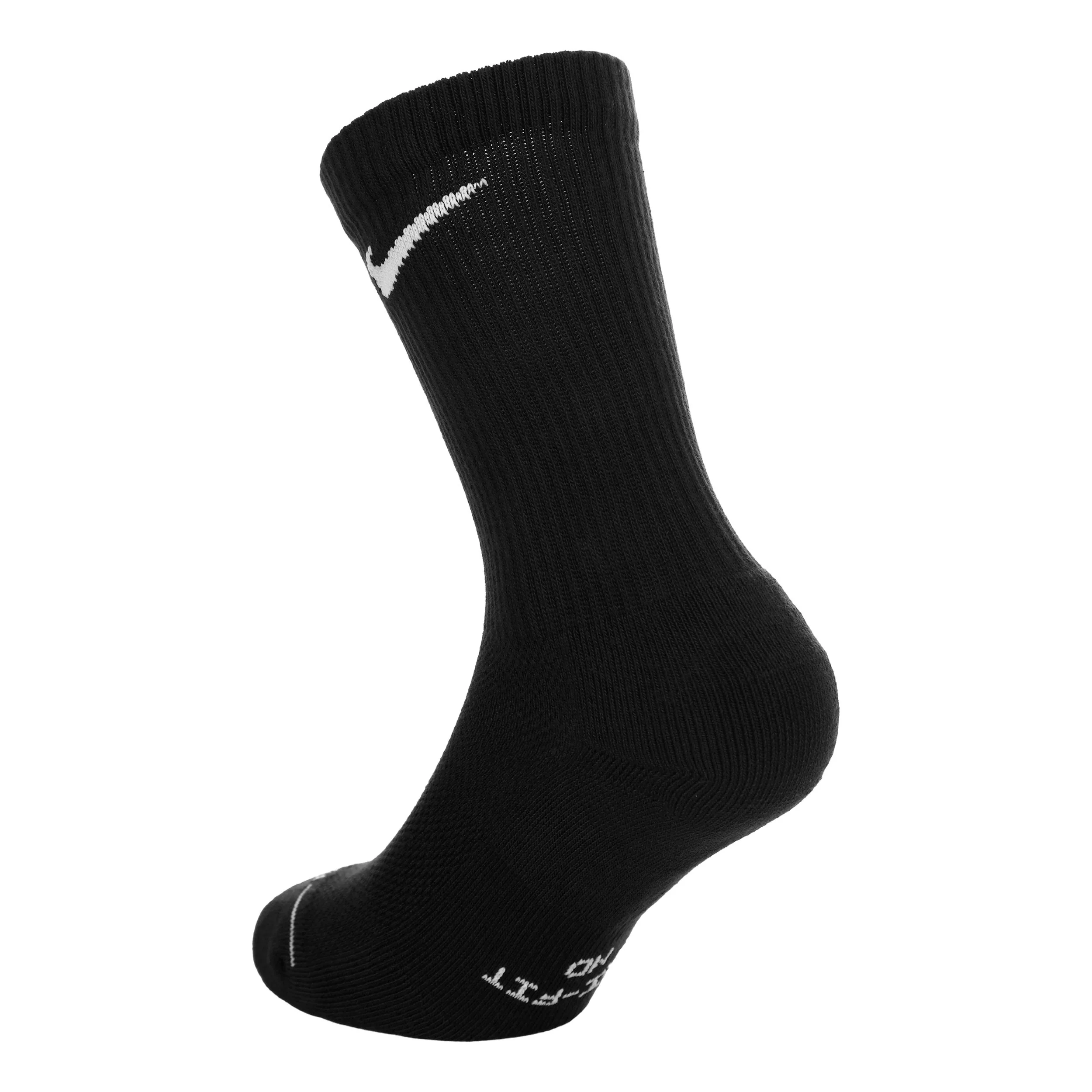 Crew Calcetines de tenis Pack de 3 Unisex - negro - Image 4