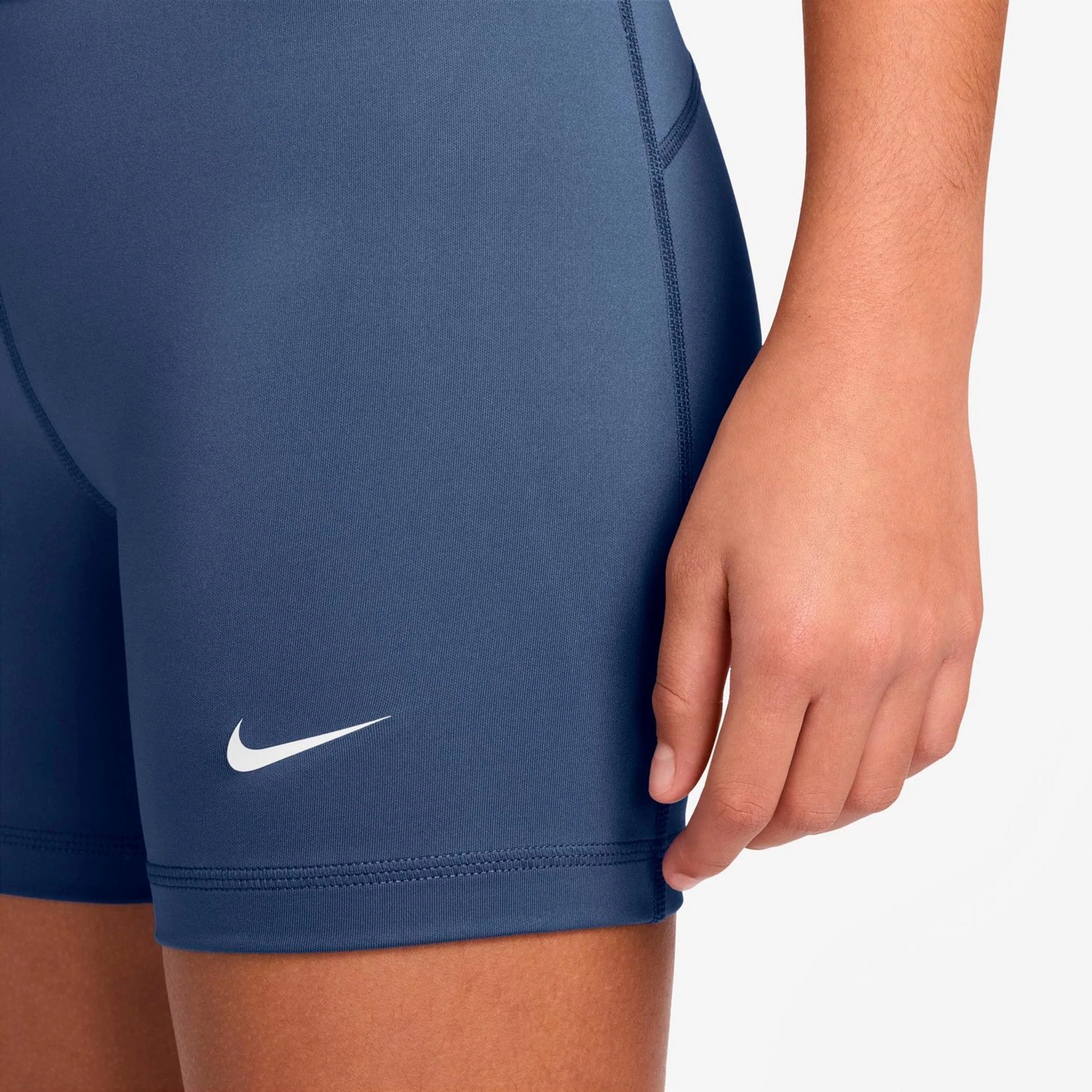 Dri-Fit Big Kids 3in Shorts Chicas-color petróleo - Image 7