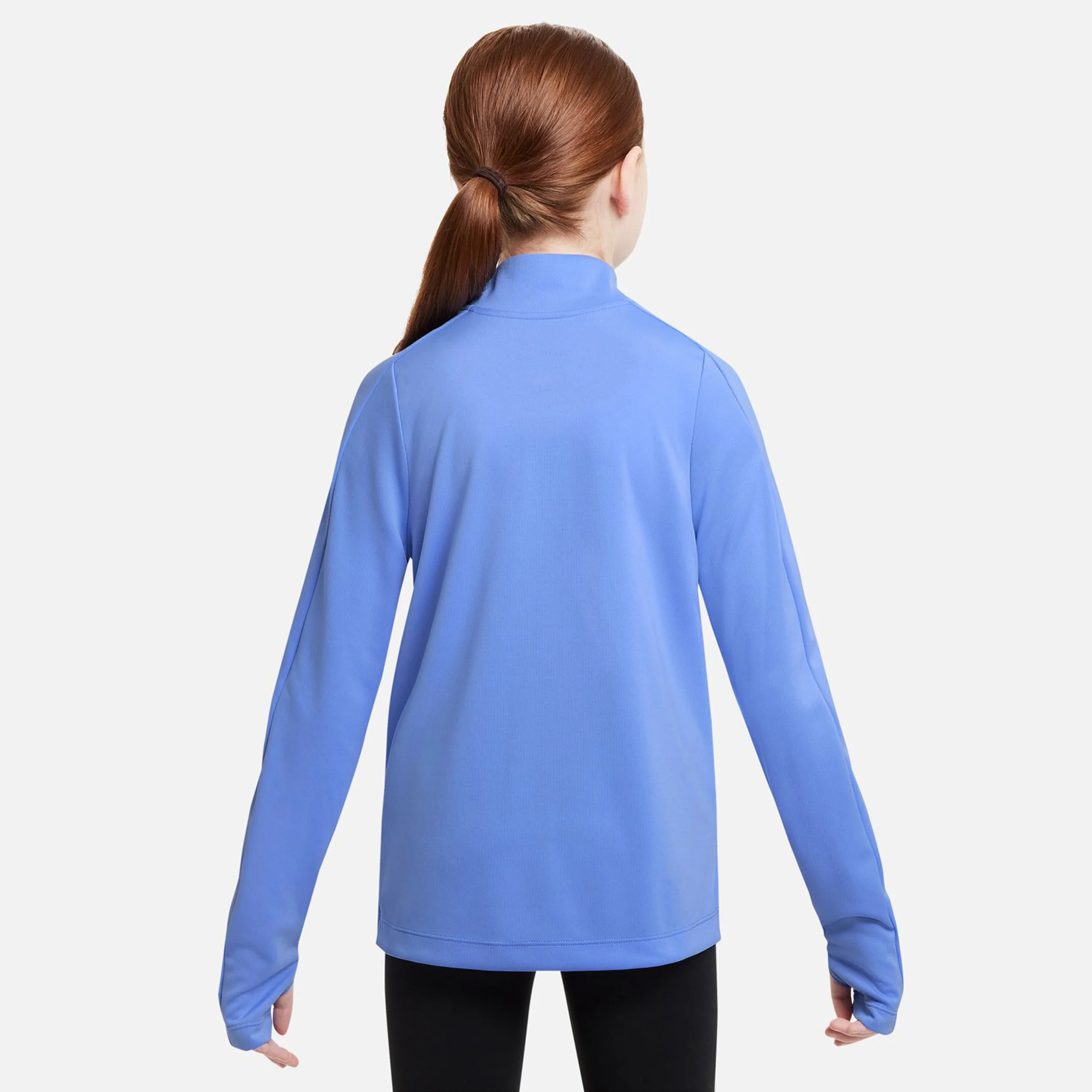 Dri-Fit Camiseta De Manga Larga Chicas-Azul Claro,Blanco - Image 6