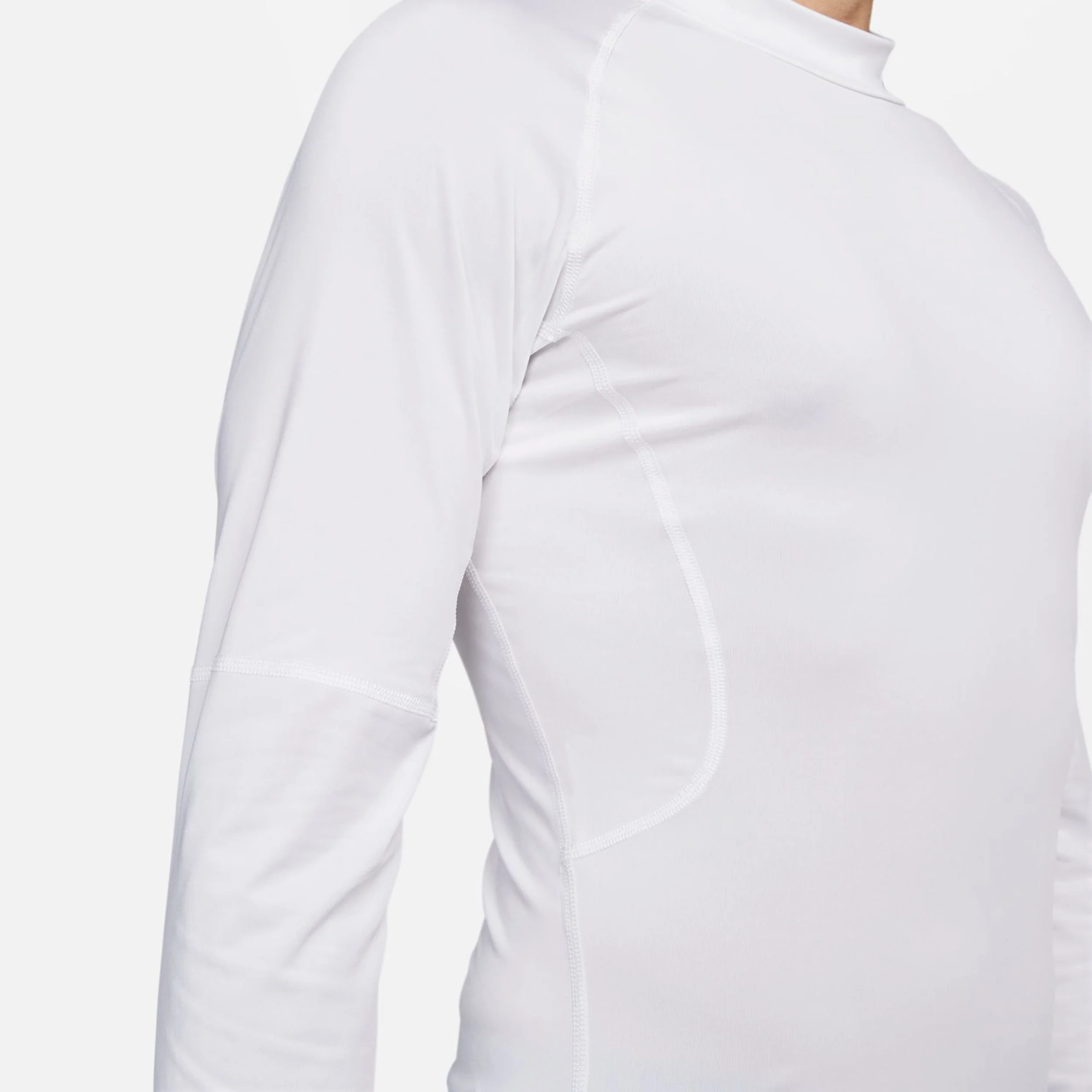 Dri-Fit Camiseta De Manga Larga Hombres-Blanco - Image 11
