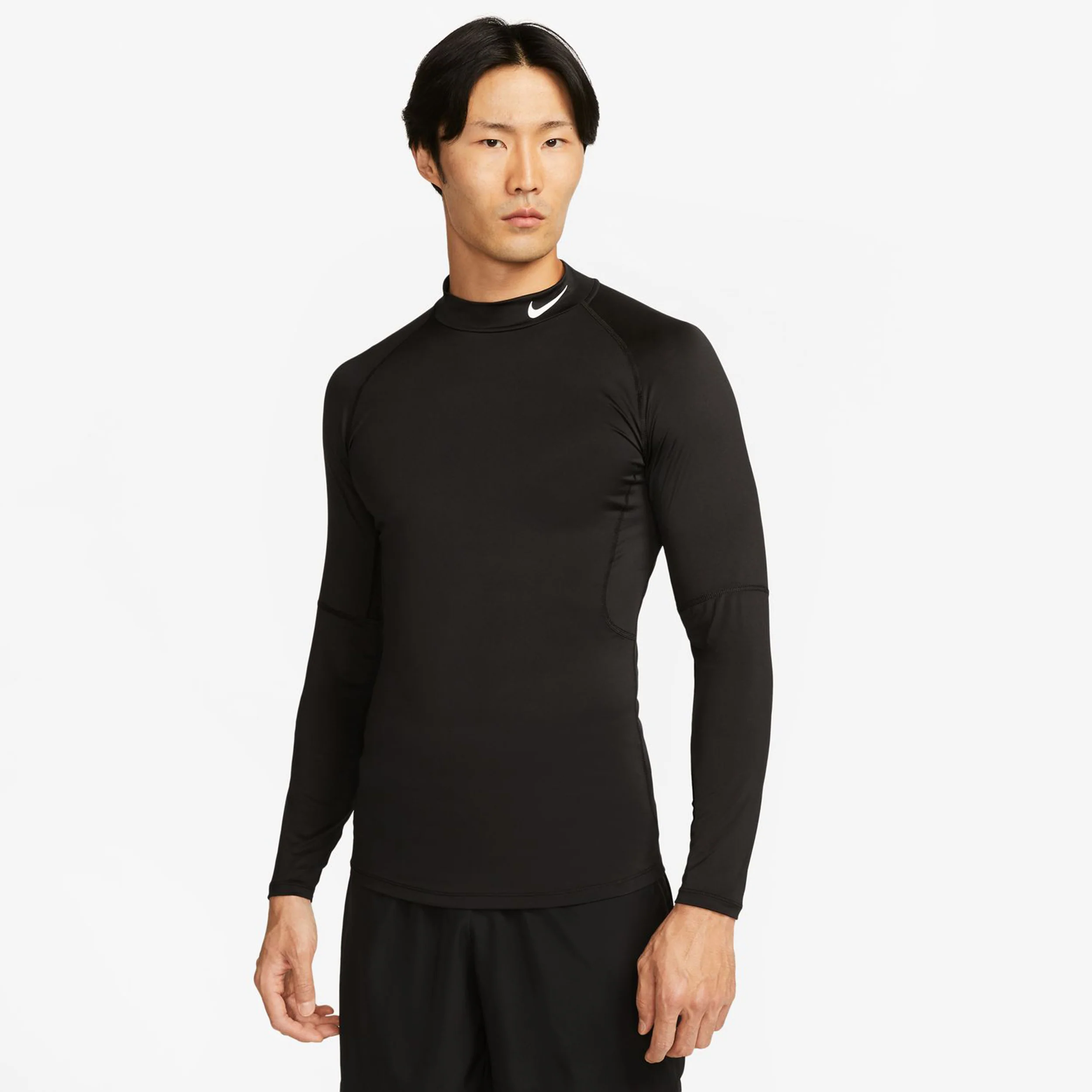 Dri-Fit Camiseta De Manga Larga Hombres-Negro - Image 6