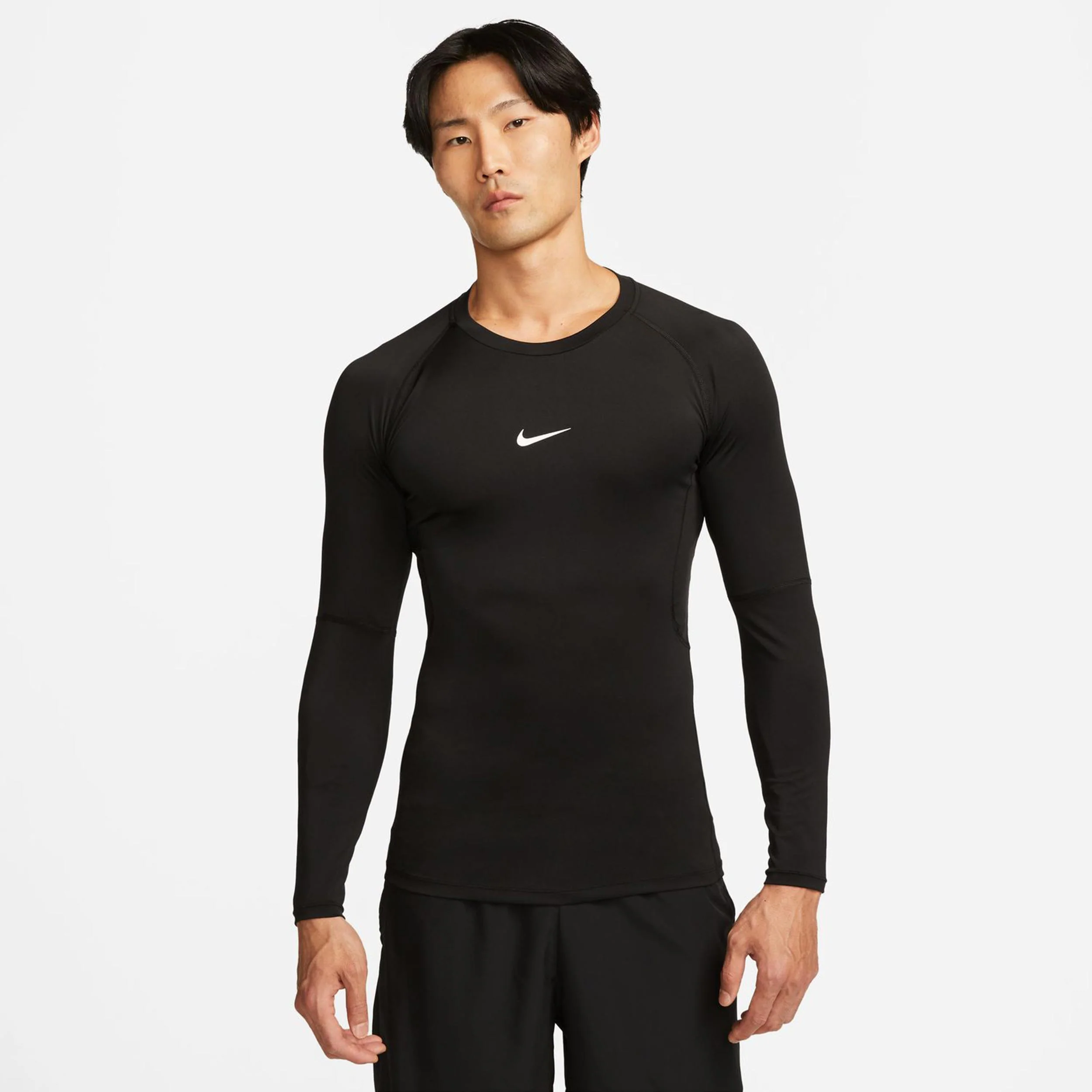 Dri-Fit Camiseta de manga larga Hombres - negro, - Image 5