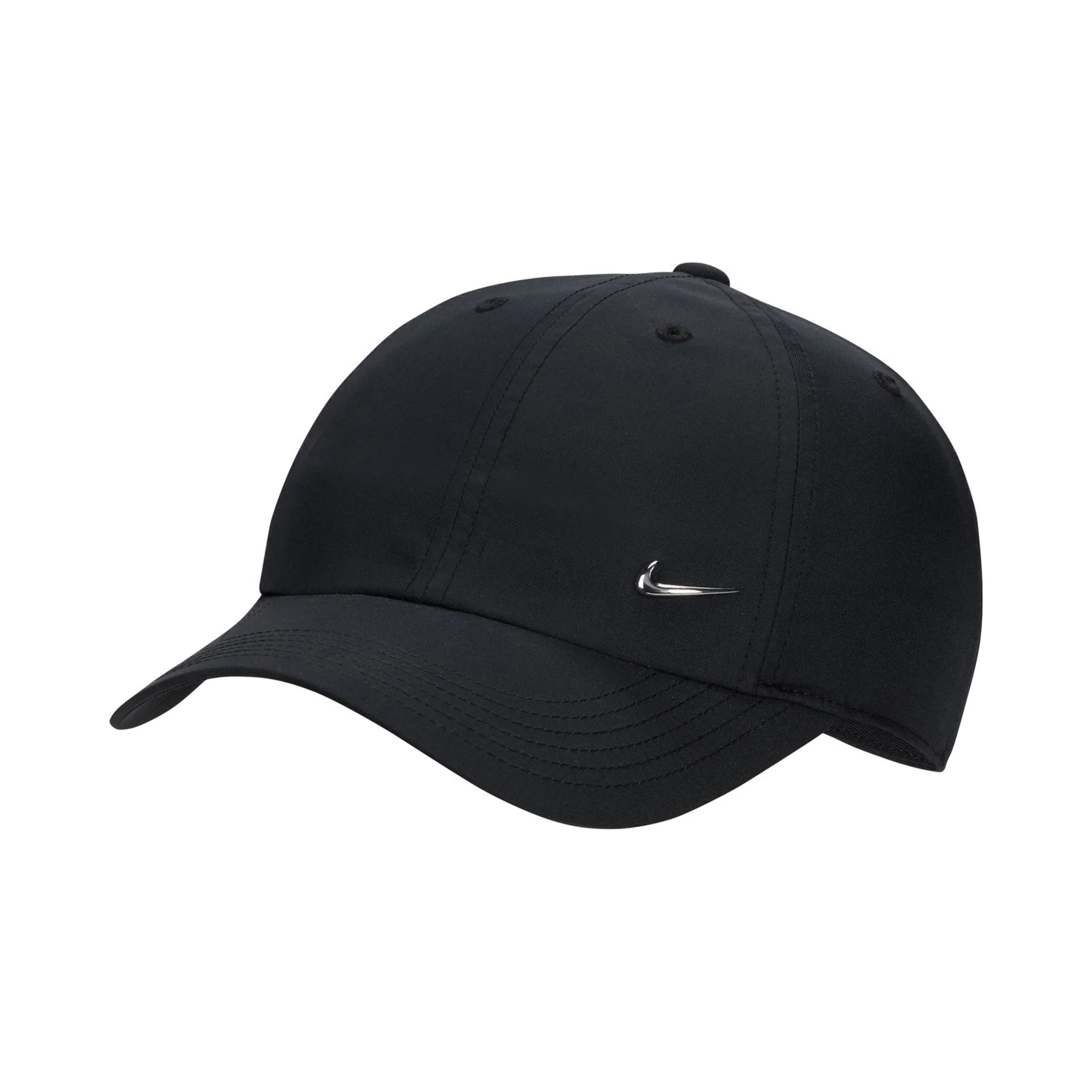 Dri-Fit Club Kids Metal Swoosh Gorra Niños-Negro