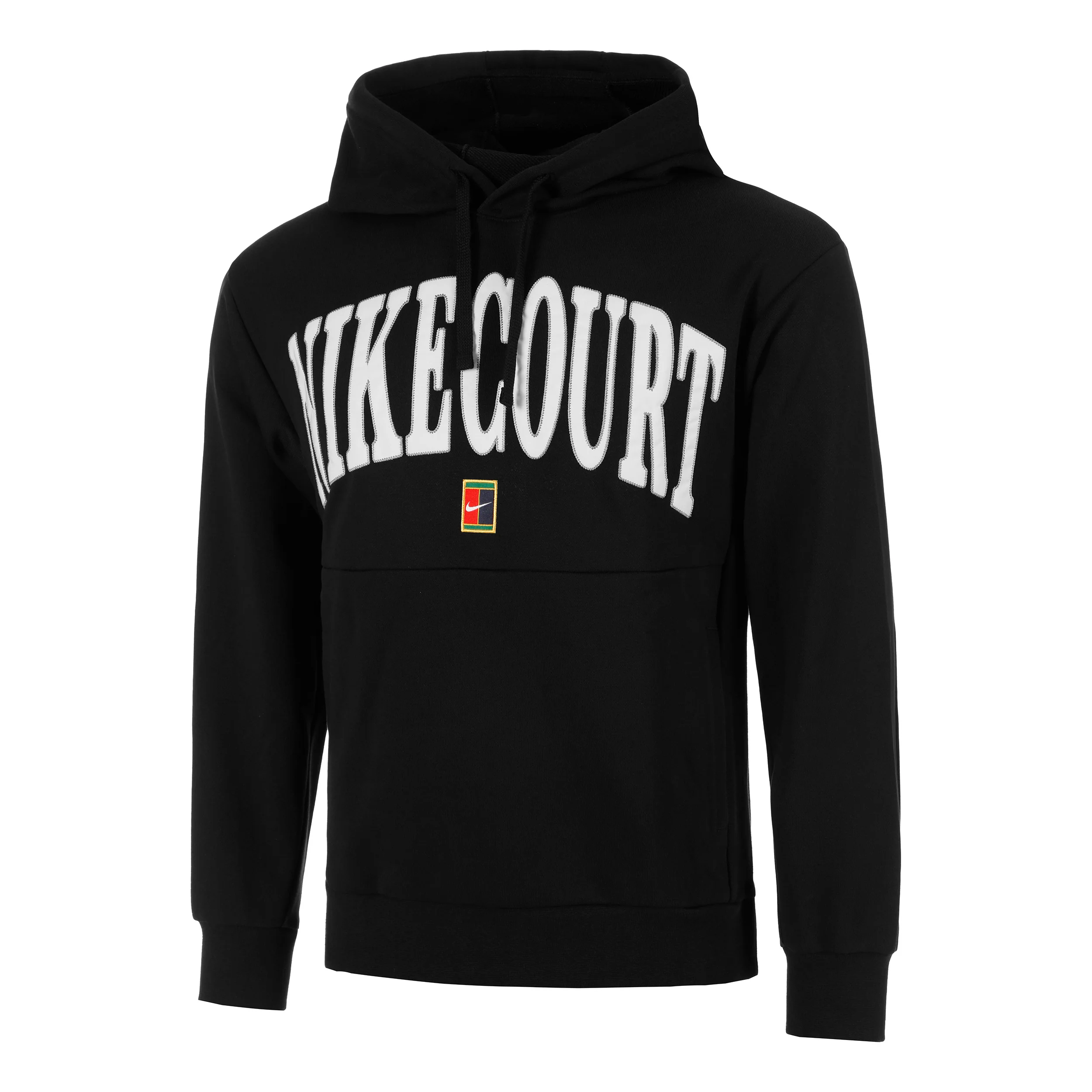 Dri-Fit Fleece Heritage Sudadera Con Capucha Hombres-Negro,Blanco