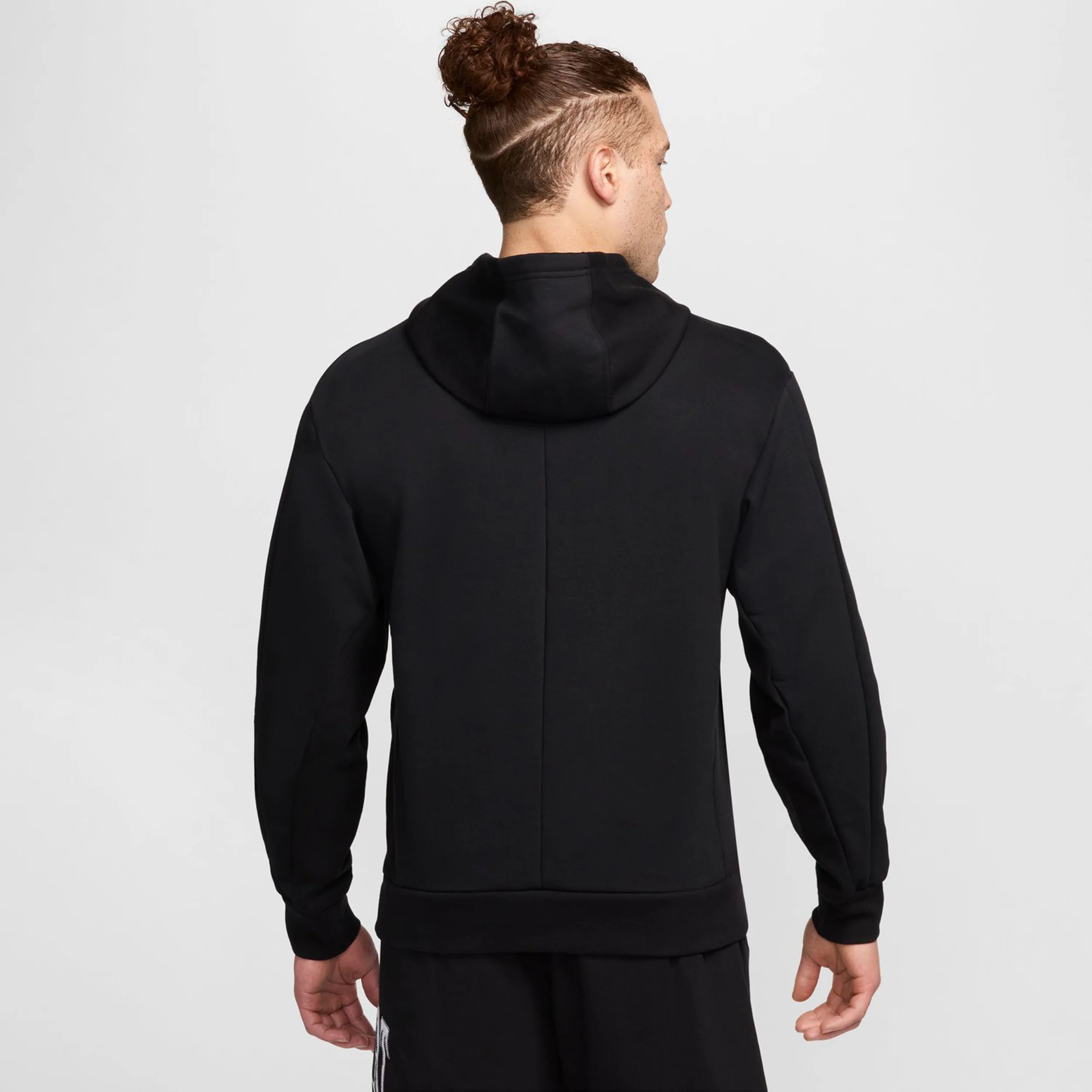 Dri-Fit Fleece Heritage Sudadera Con Capucha Hombres-Negro,Blanco - Image 6