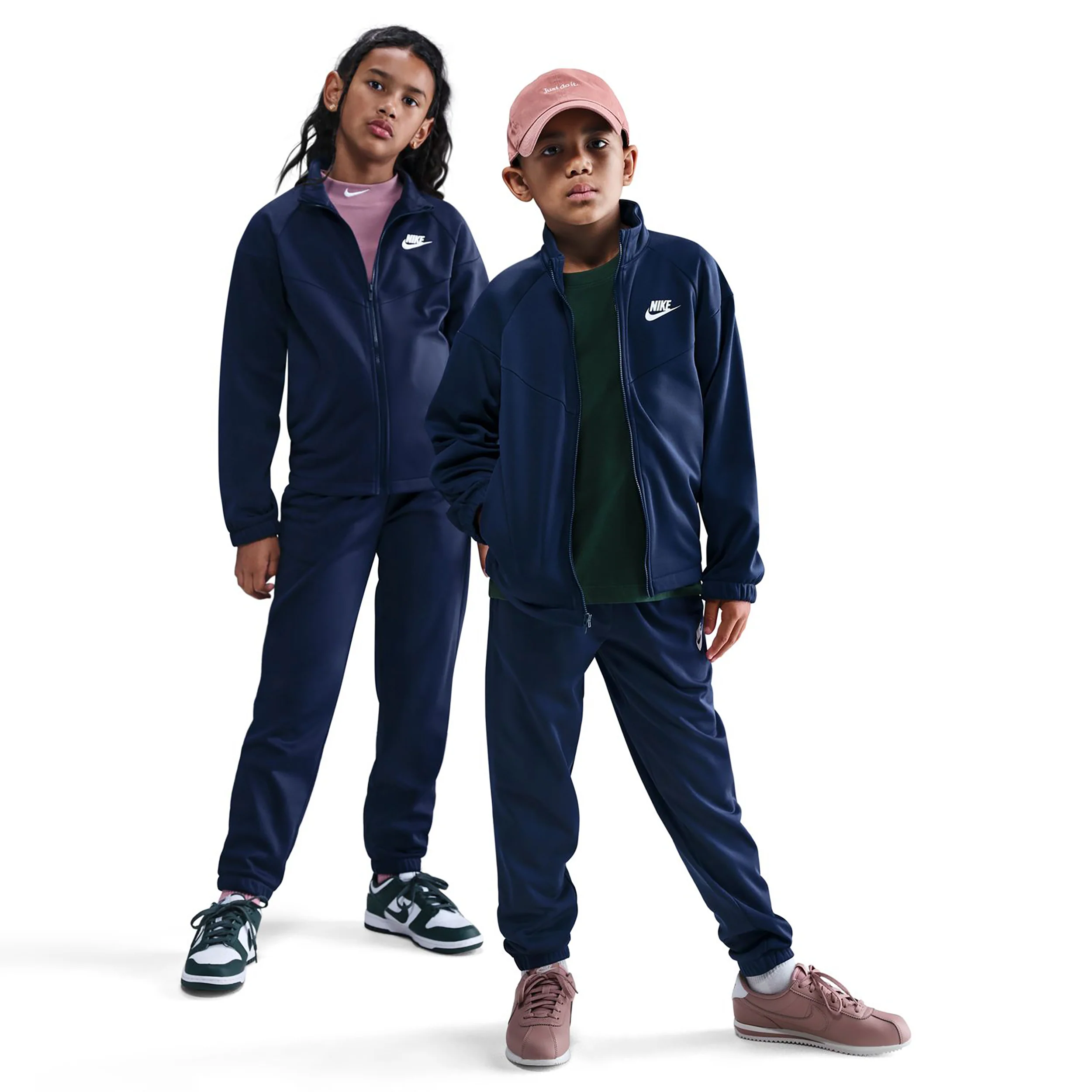 Dri-Fit Full-Zip Chándal Niños-azul oscuro - Image 7