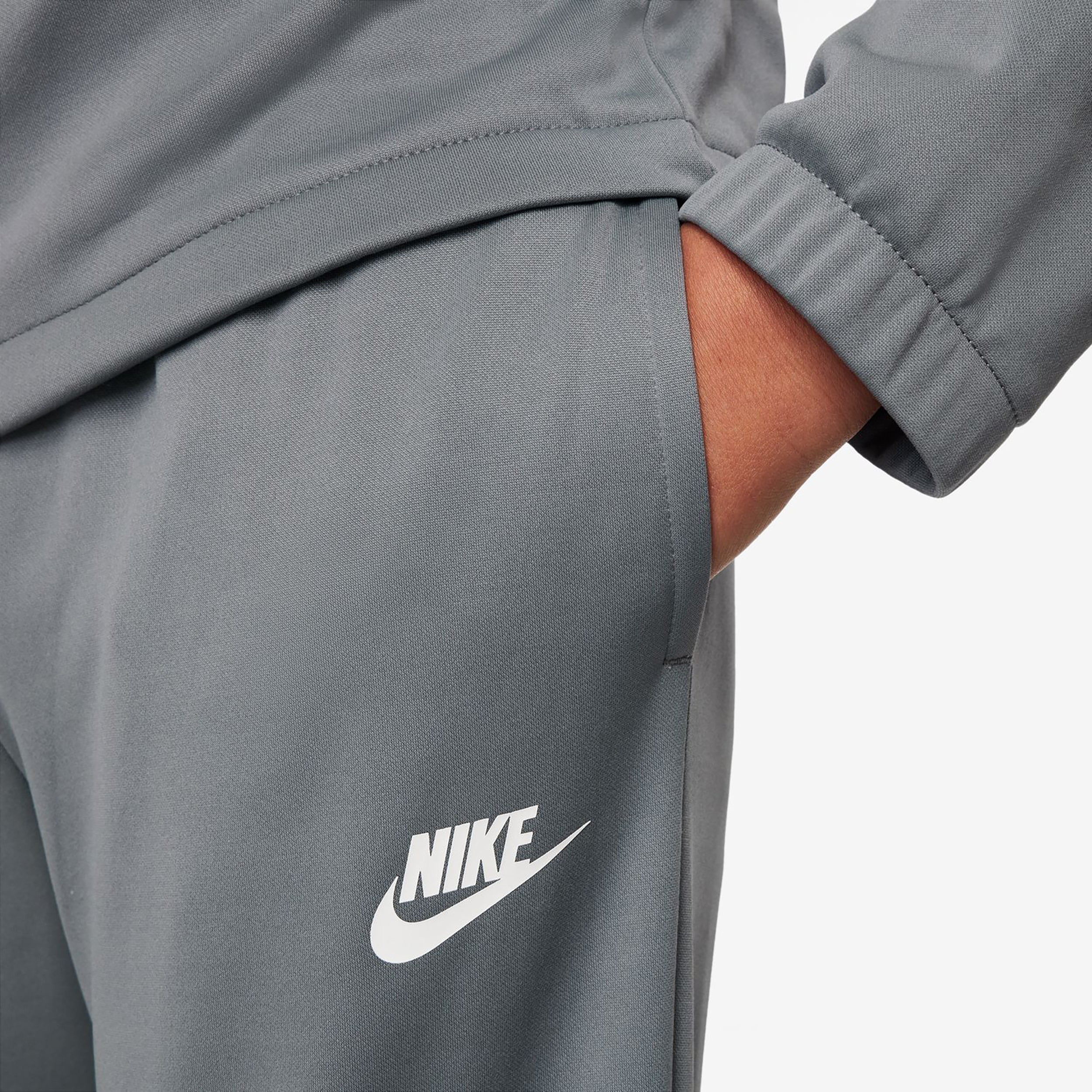 Dri-Fit Full-Zip Chándal Niños-Gris - Image 3