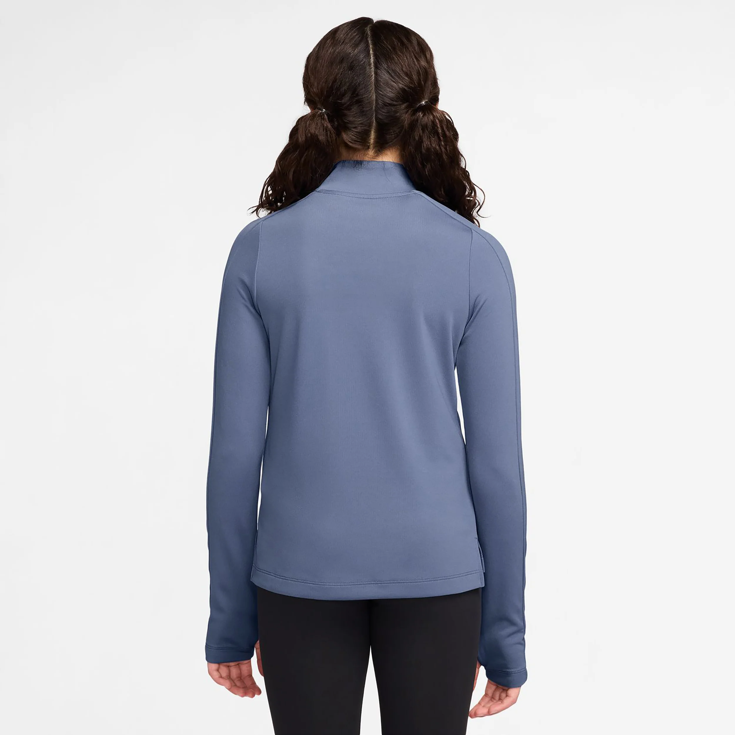 Dri-Fit Half-Zip Camiseta de manga larga Chicas - azul-gris, blanco - Image 2