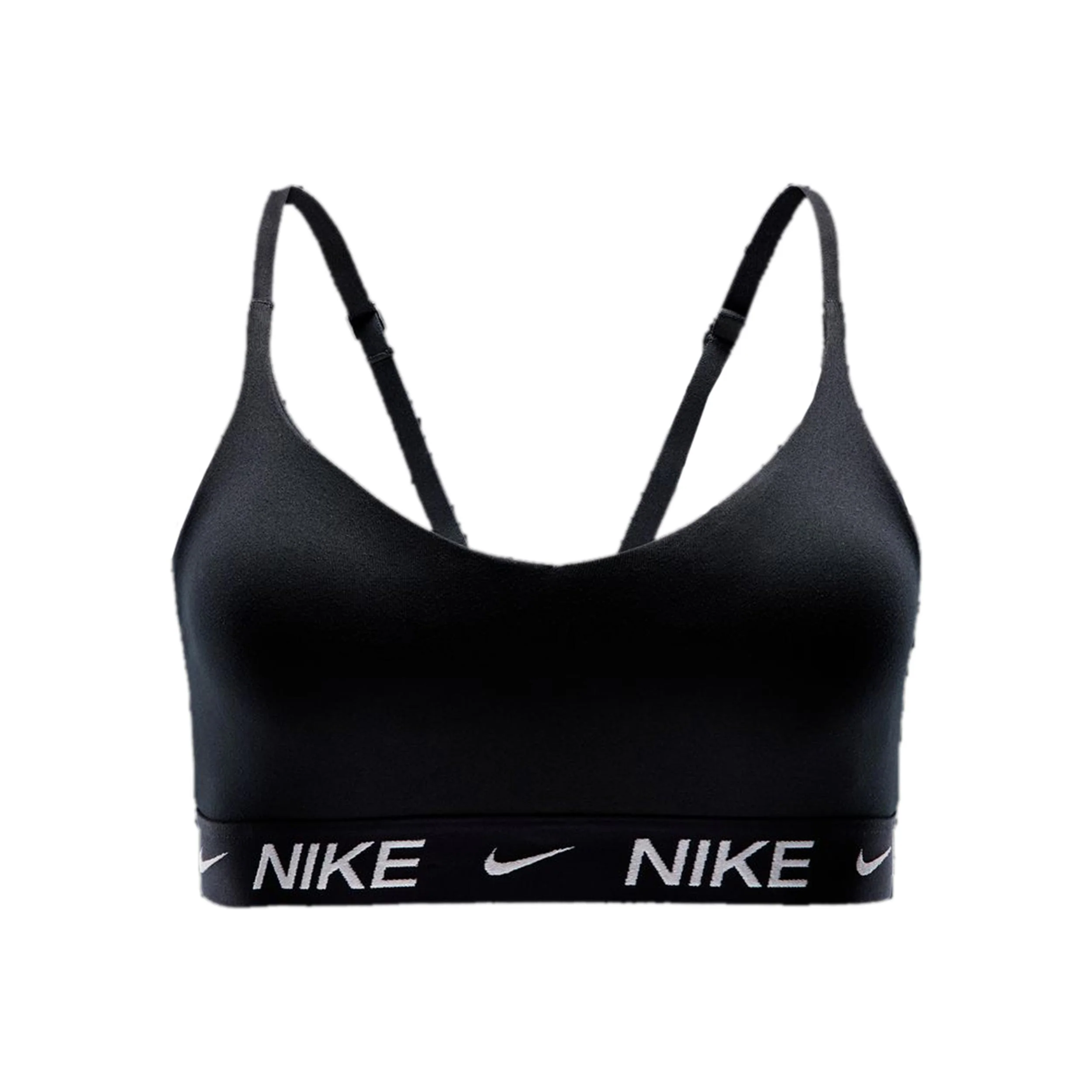 Dri-Fit INDY LGT Support Sujetador deportivo Mujeres-negro, negro