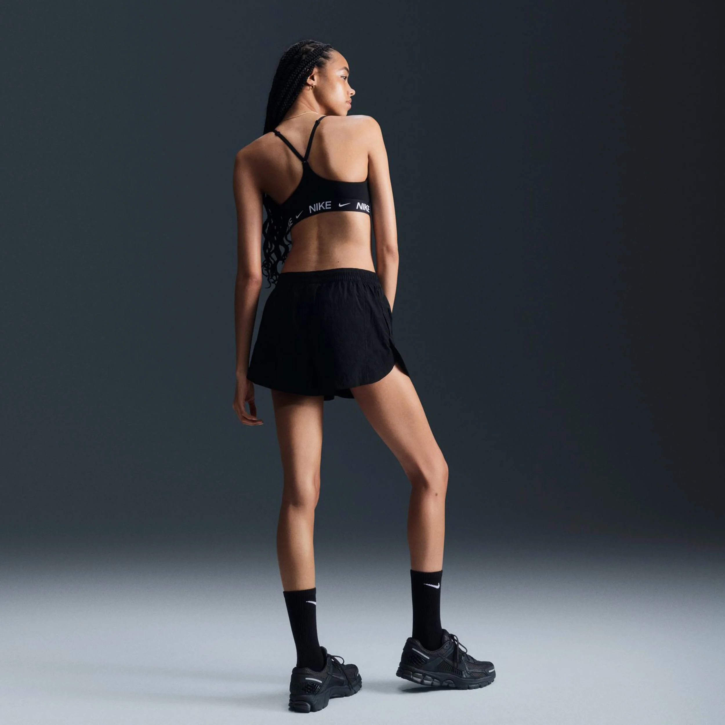 Dri-Fit INDY LGT Support Sujetador deportivo Mujeres-negro, negro - Image 3