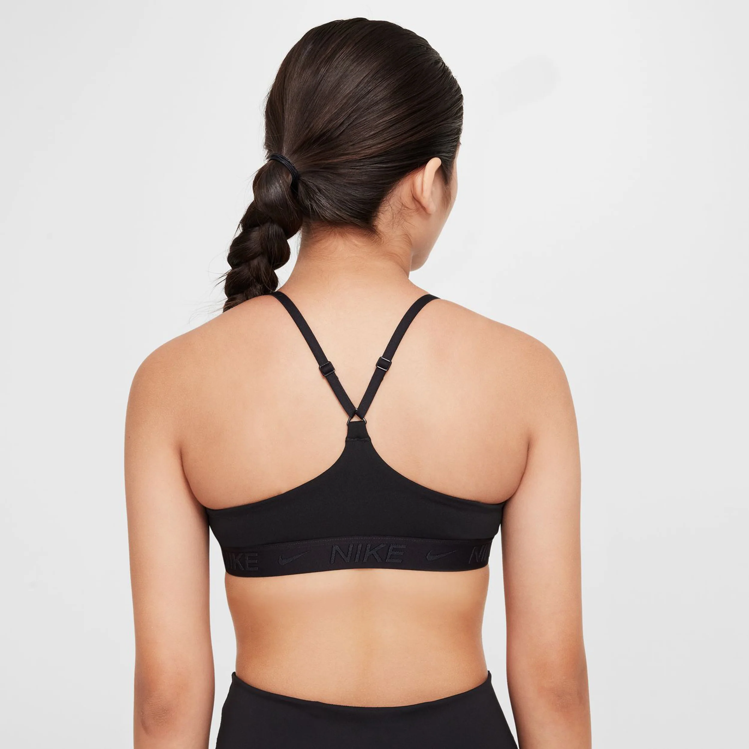 Dri-Fit Indy Sujetador Deportivo Chicas-Negro - Image 5