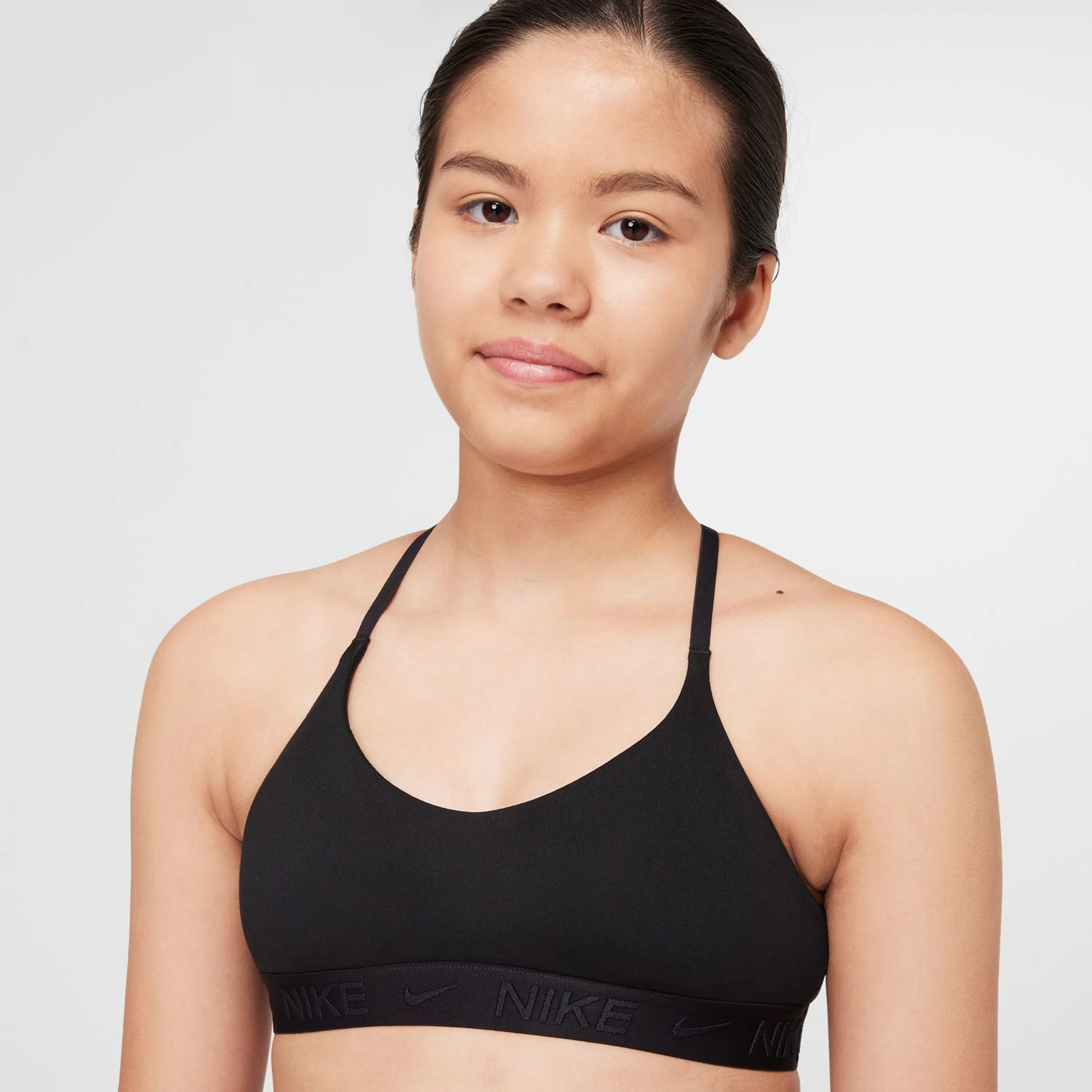 Dri-Fit Indy Sujetador Deportivo Chicas-Negro - Image 6