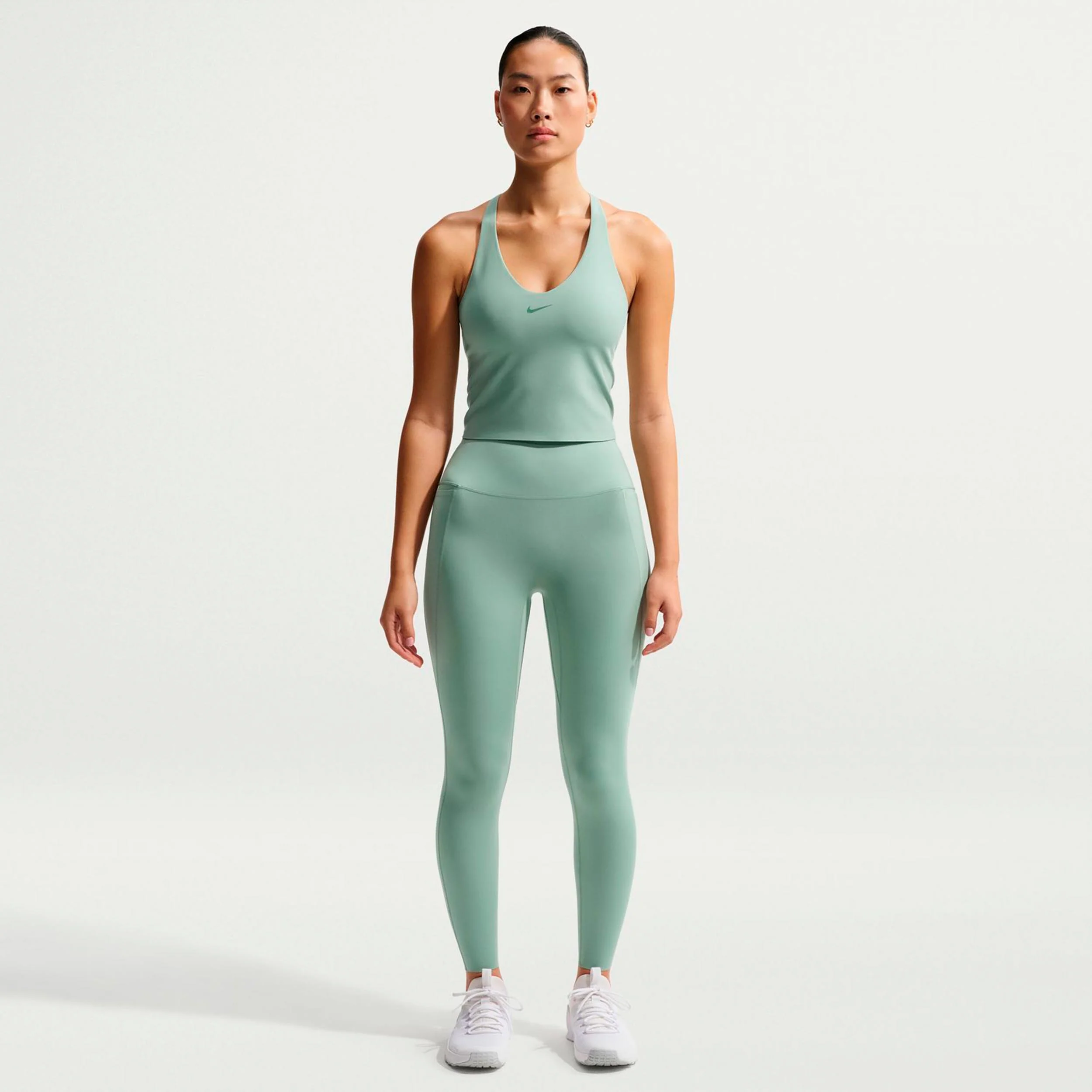 Dri-Fit Medium Support Camiseta de tirantes Mujeres - blanco rot, verde - Image 2