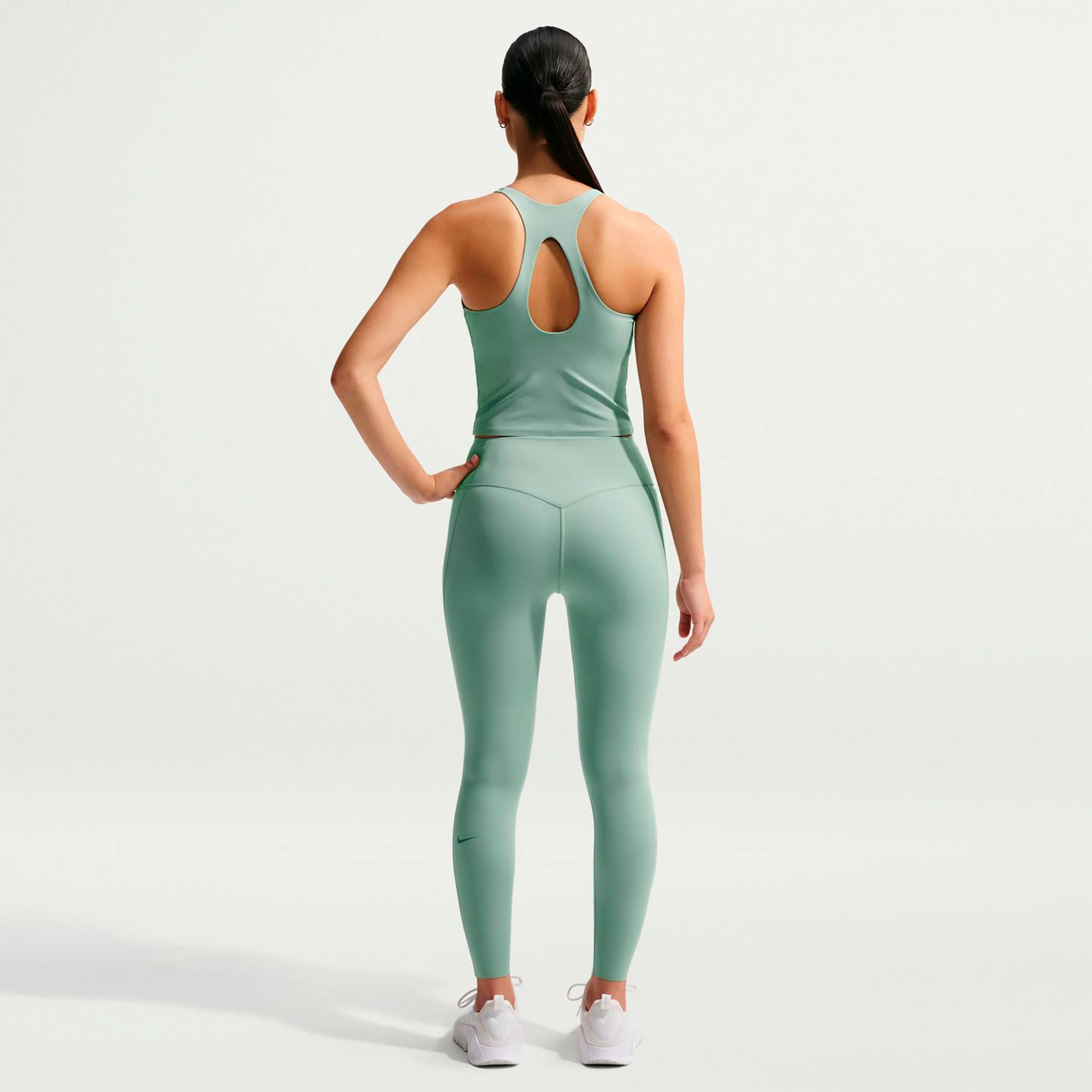 Dri-Fit Medium Support Camiseta de tirantes Mujeres - blanco rot, verde - Image 3