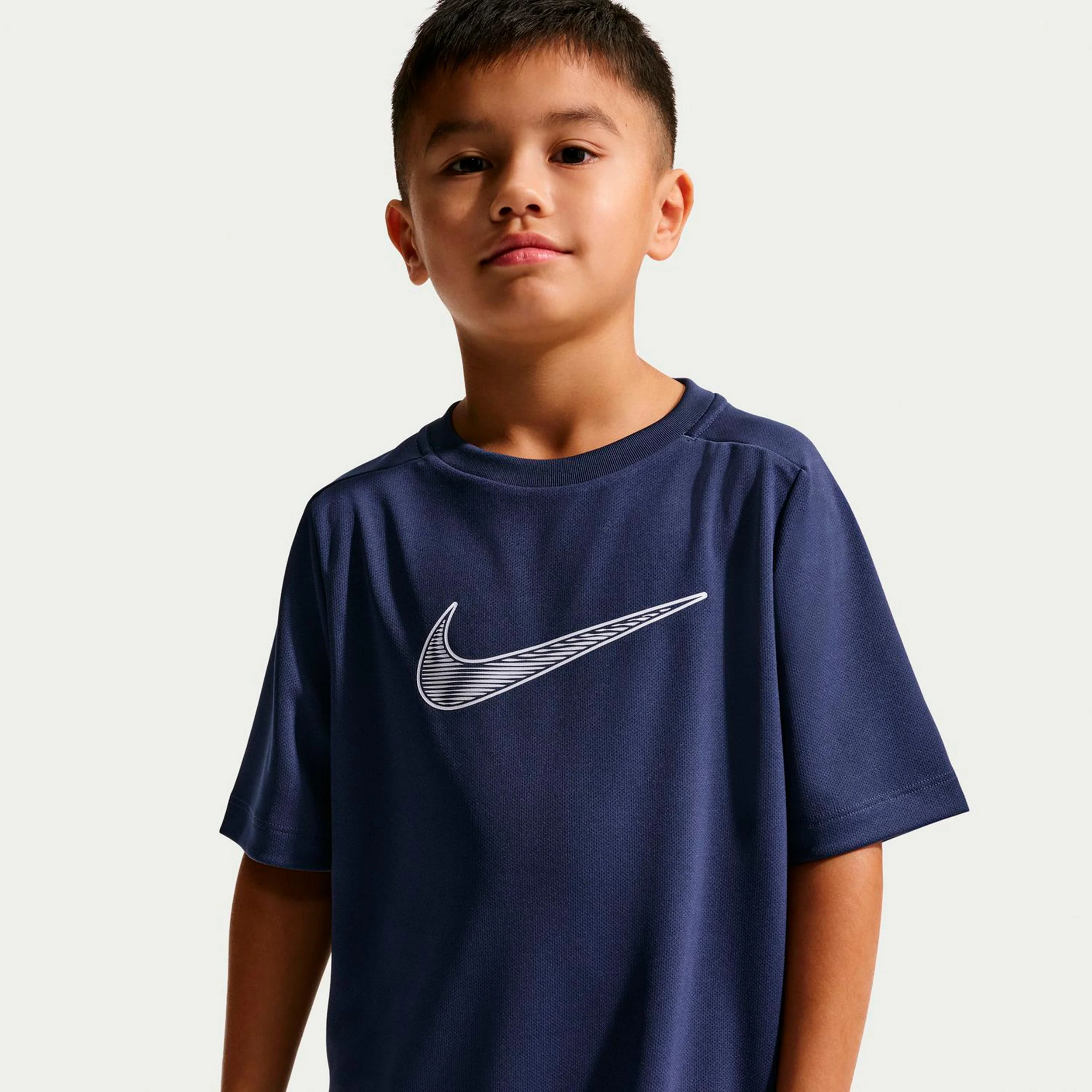Dri-Fit Multi Camiseta de manga corta Chicos - azul oscuro