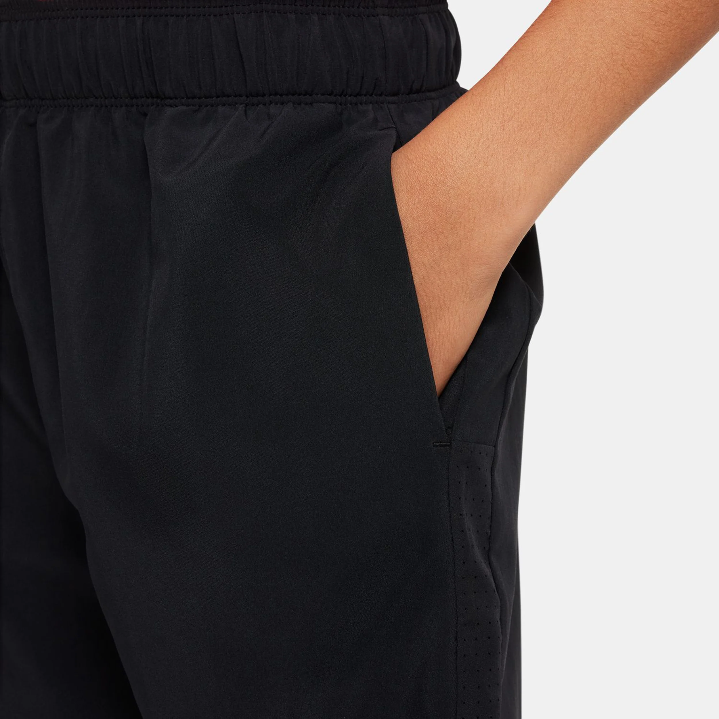 Dri-Fit Multi Essential Pantalón De Entrenamiento Chicos-Negro,Plateado - Image 9