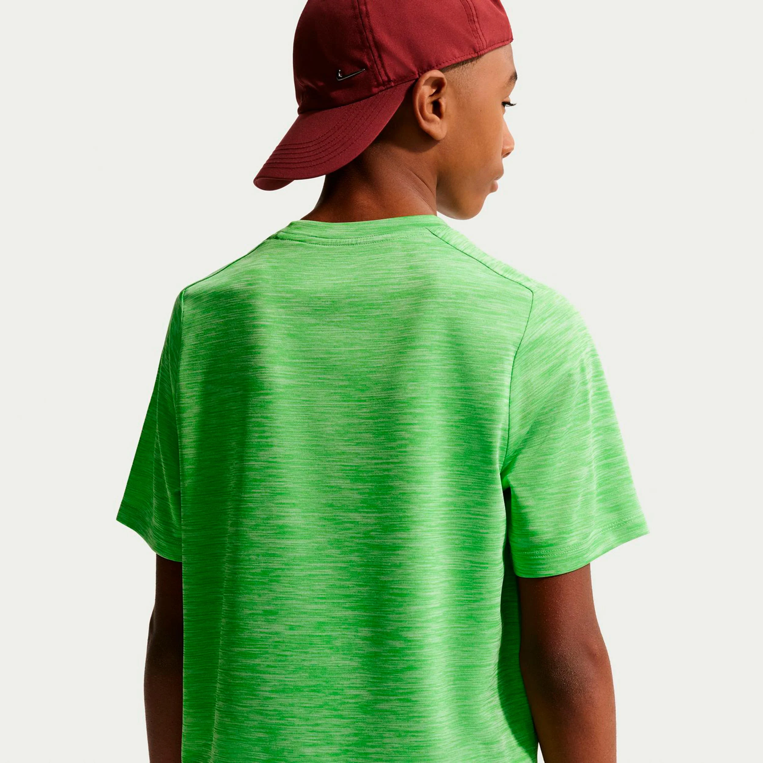 Dri-FIT Multi Heather Camiseta de manga corta Niños-verde, blanco - Image 4