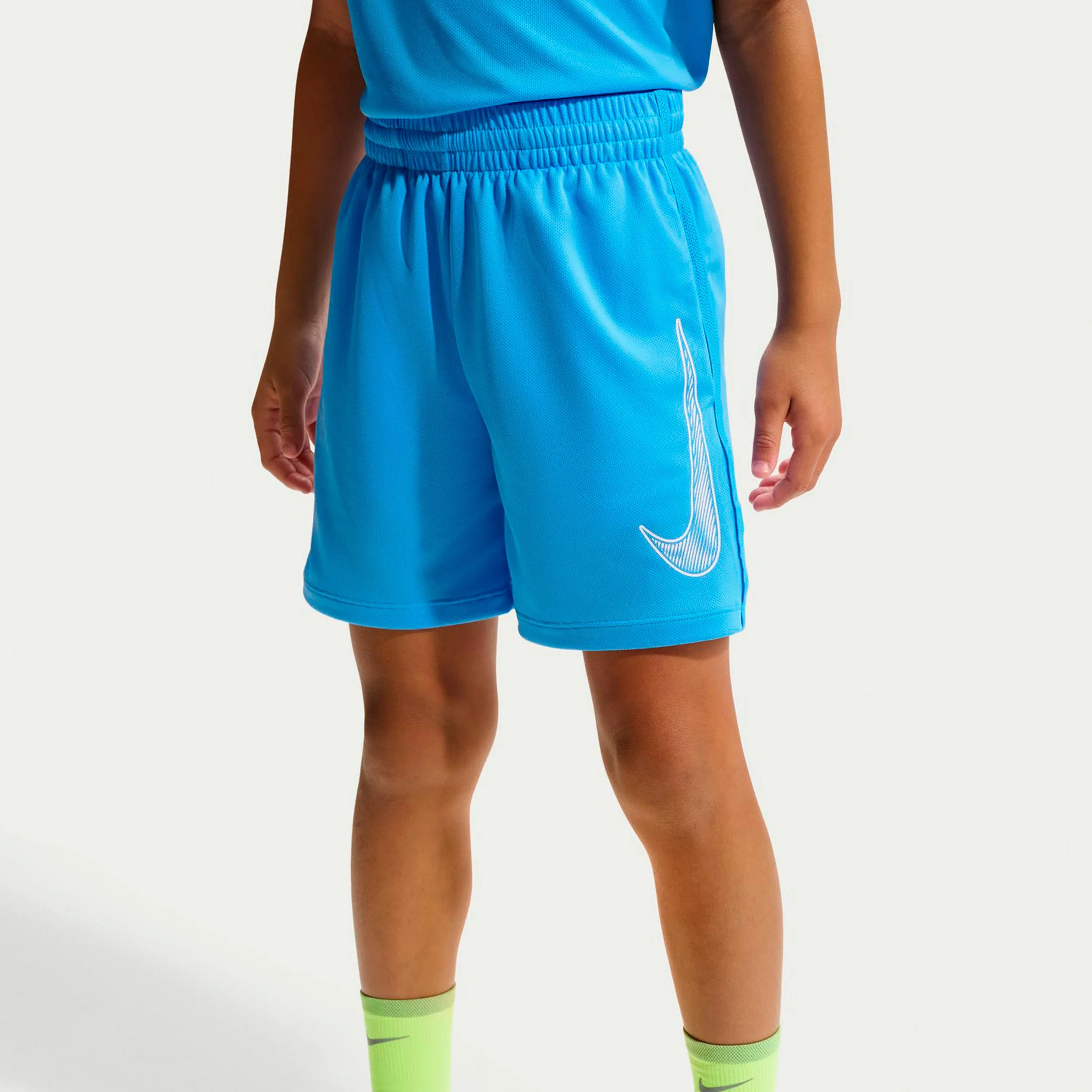 Dri-Fit Multi Shorts Chicos-azul claro