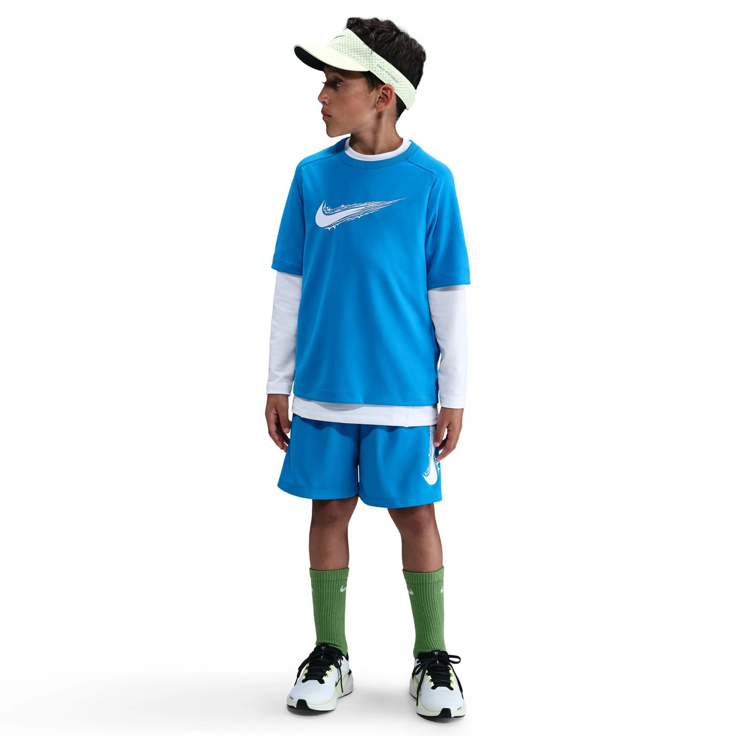 Dri-Fit Multi Shorts Niños-Azul - Image 2