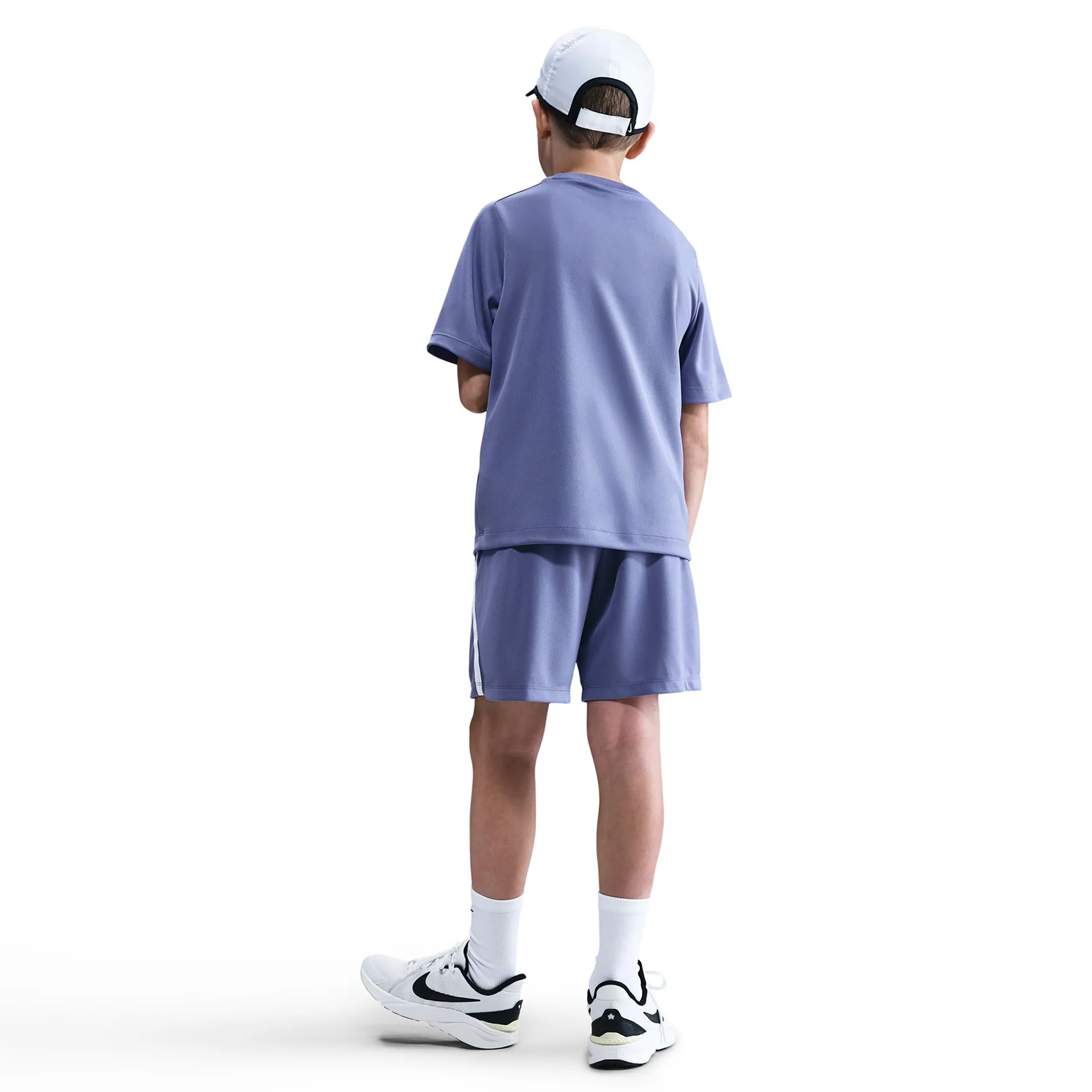 Dri-Fit Multi Shorts Niños-Azul-gris - Image 2