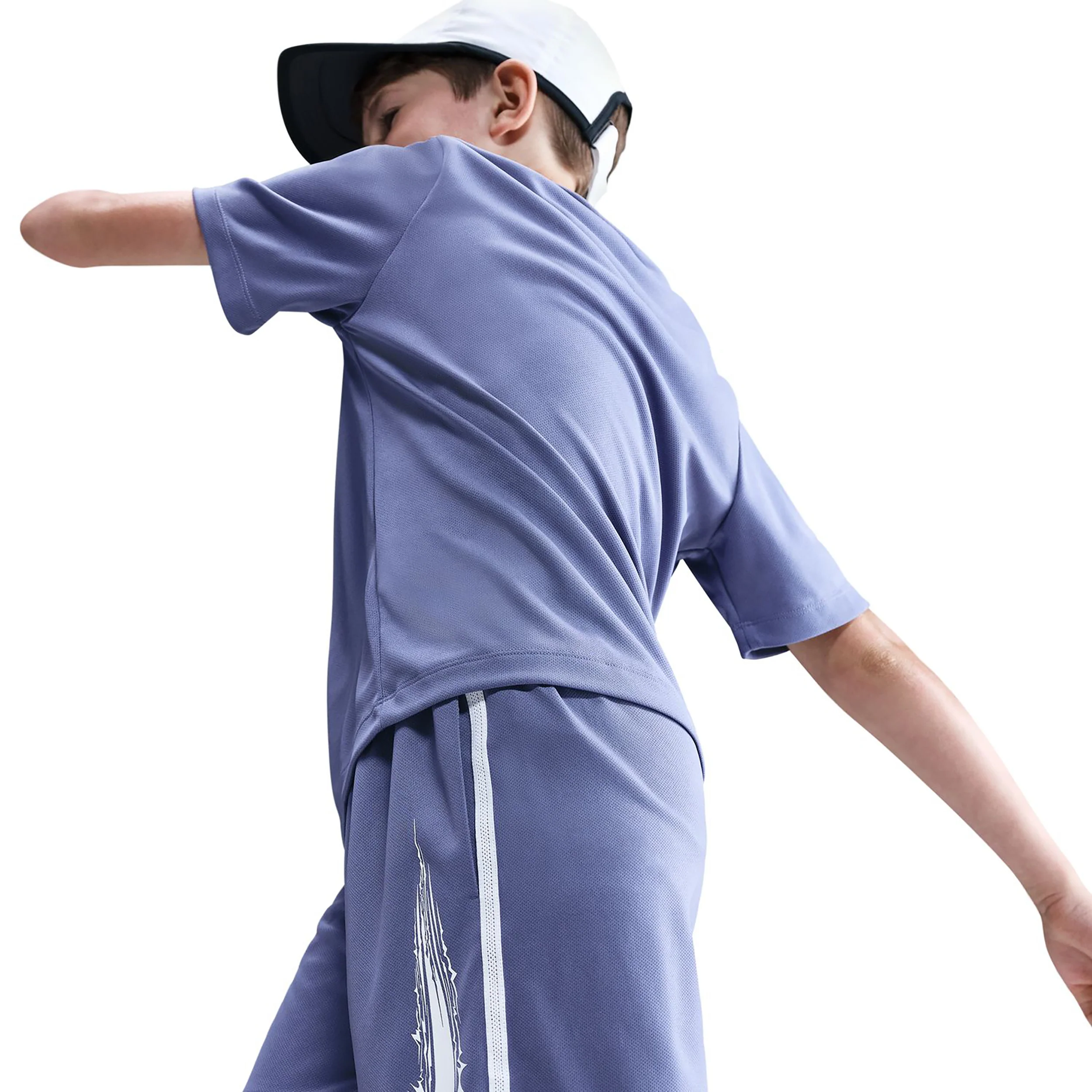 Dri-Fit Multi Shorts Niños-Azul-gris - Image 4