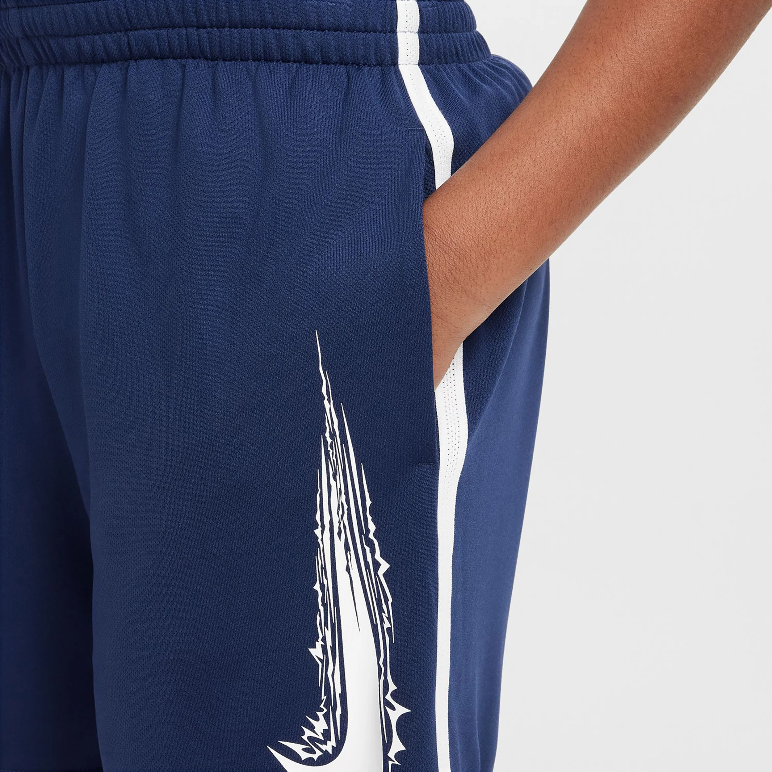 Dri-Fit Multi Shorts Niños - azul oscuro, blanco - Image 6