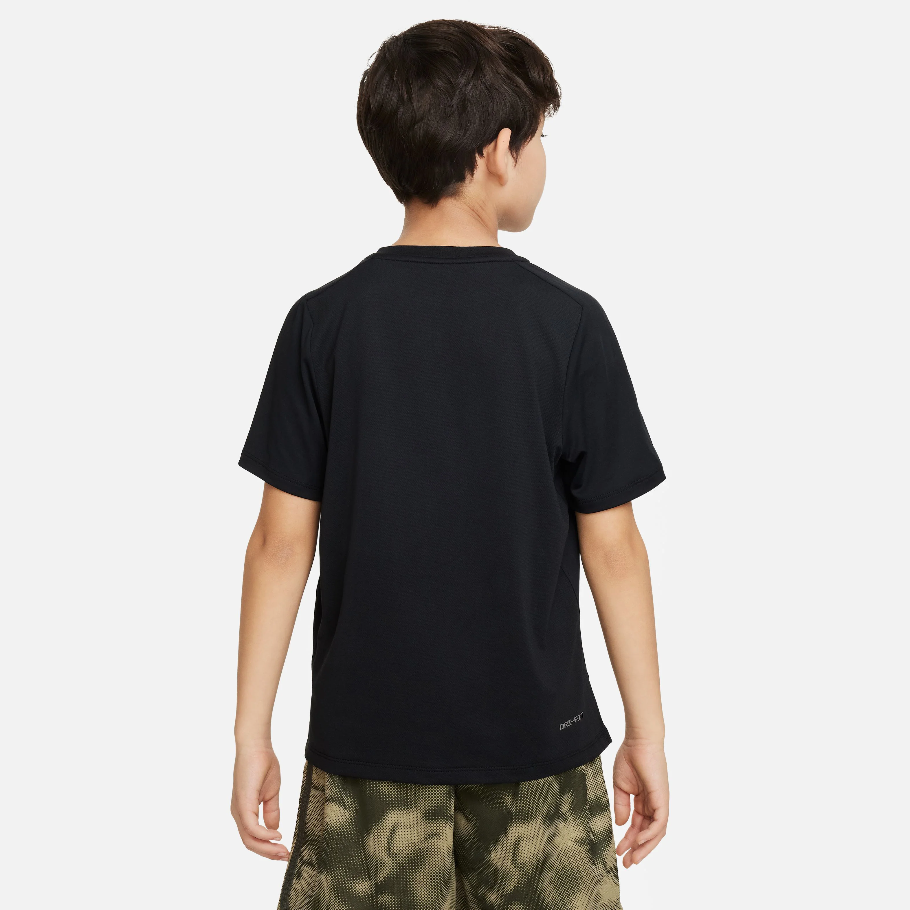 Dri-Fit Multi Tech Camiseta De Running Chicos-Negro - Image 5