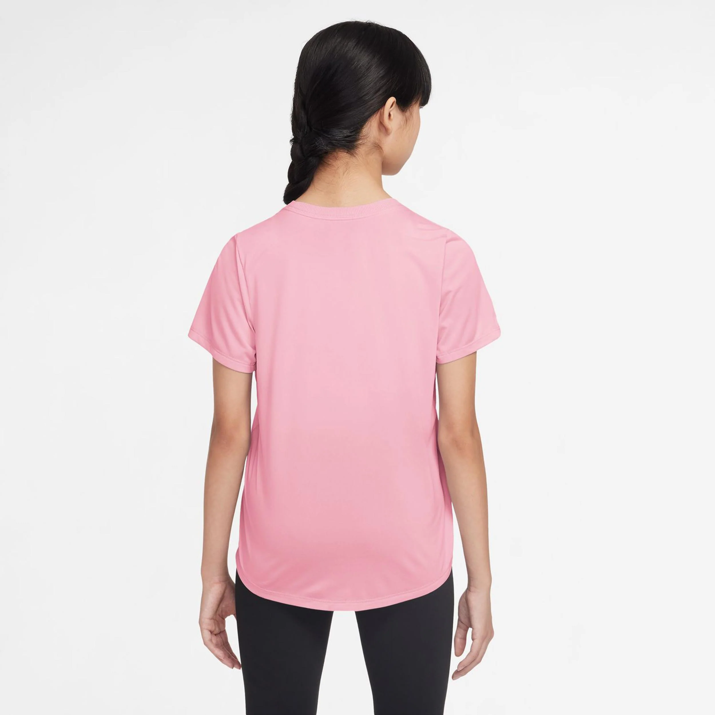 Dri-Fit One Camiseta De Manga Corta Chicas-Rosa,Blanco - Image 2