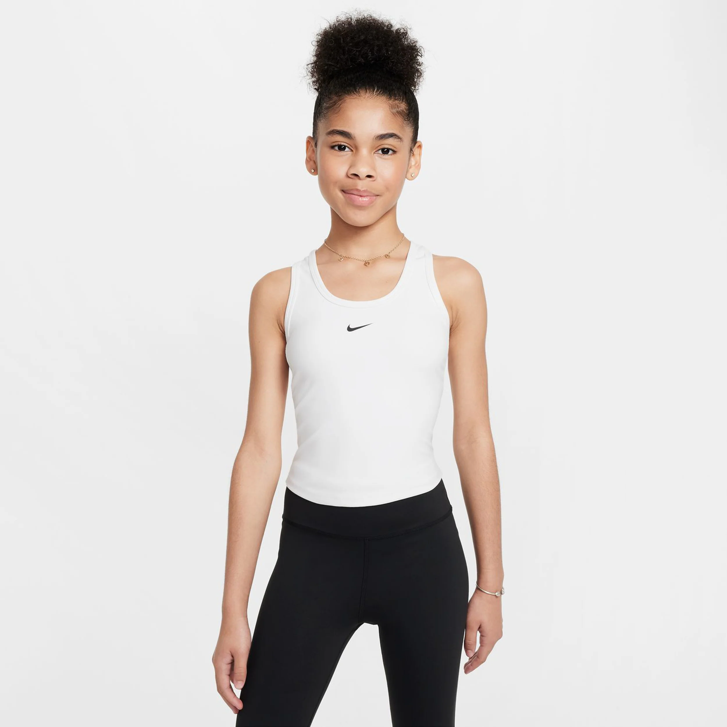 Dri-FIT One Camiseta de tirantes Chicas - blanco, negro - Image 4