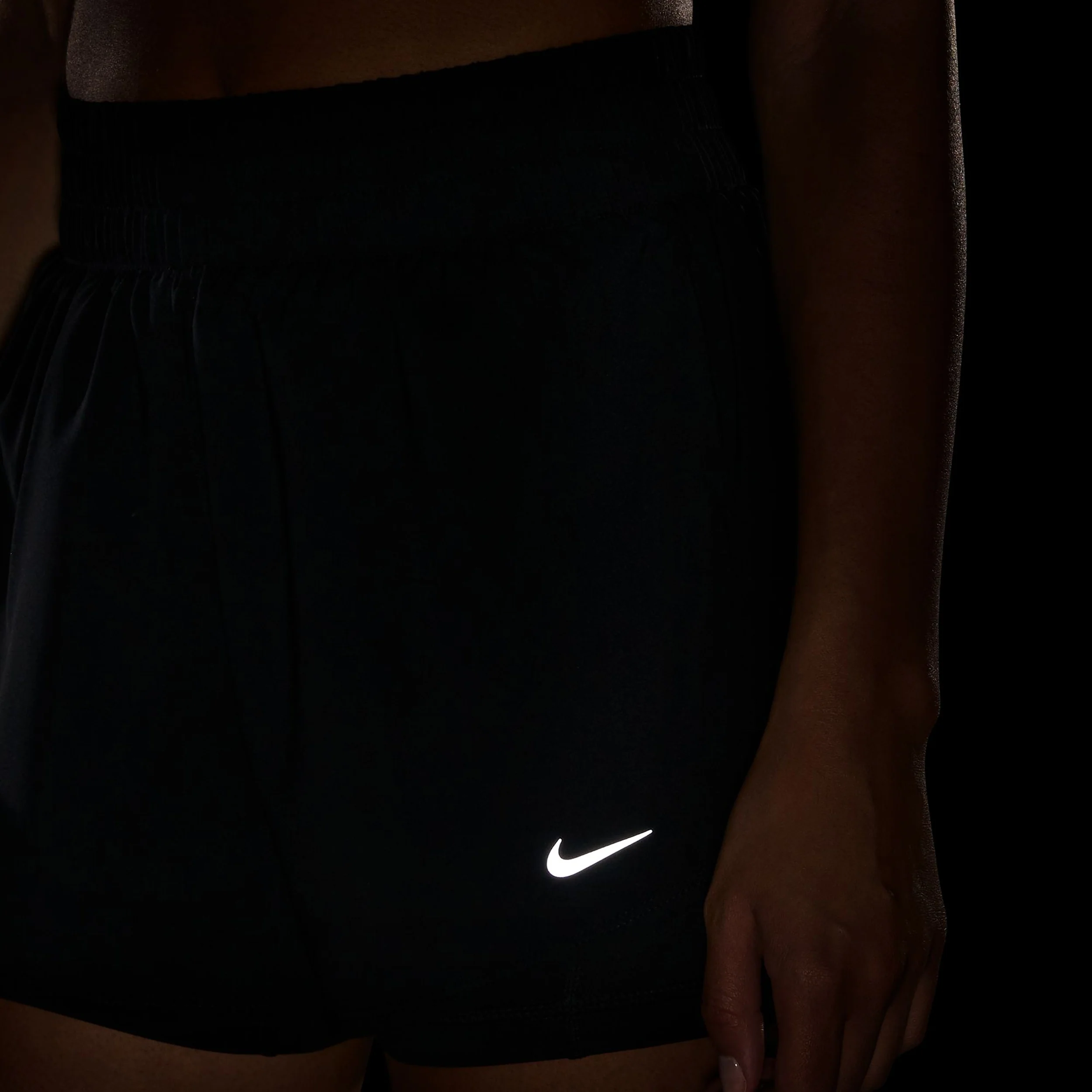 Dri-Fit One Heritage 3in 2in1 Shorts Mujeres-Negro - Image 11