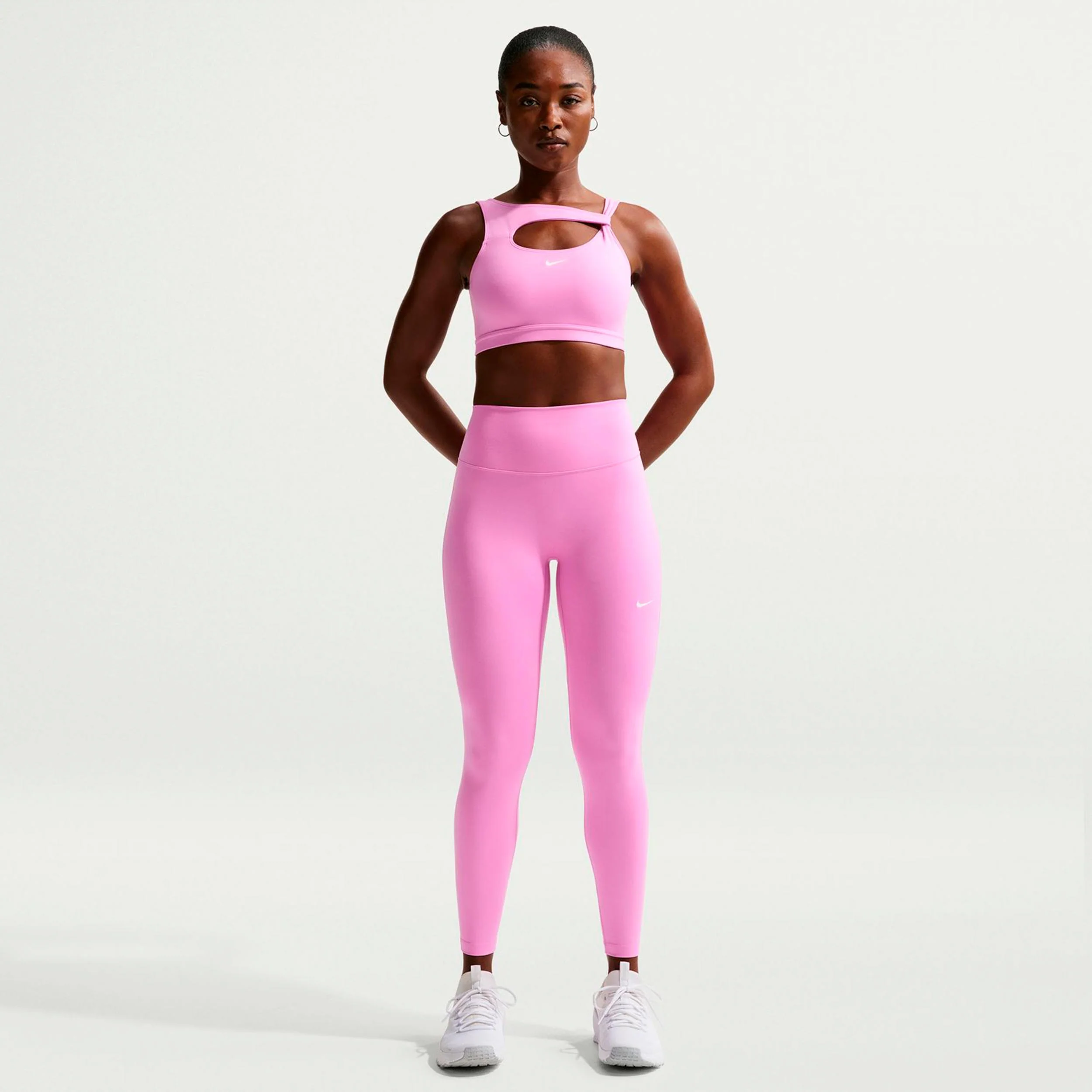 Dri-Fit One High Rise 7/8 Malla Mujeres-morado - Image 2
