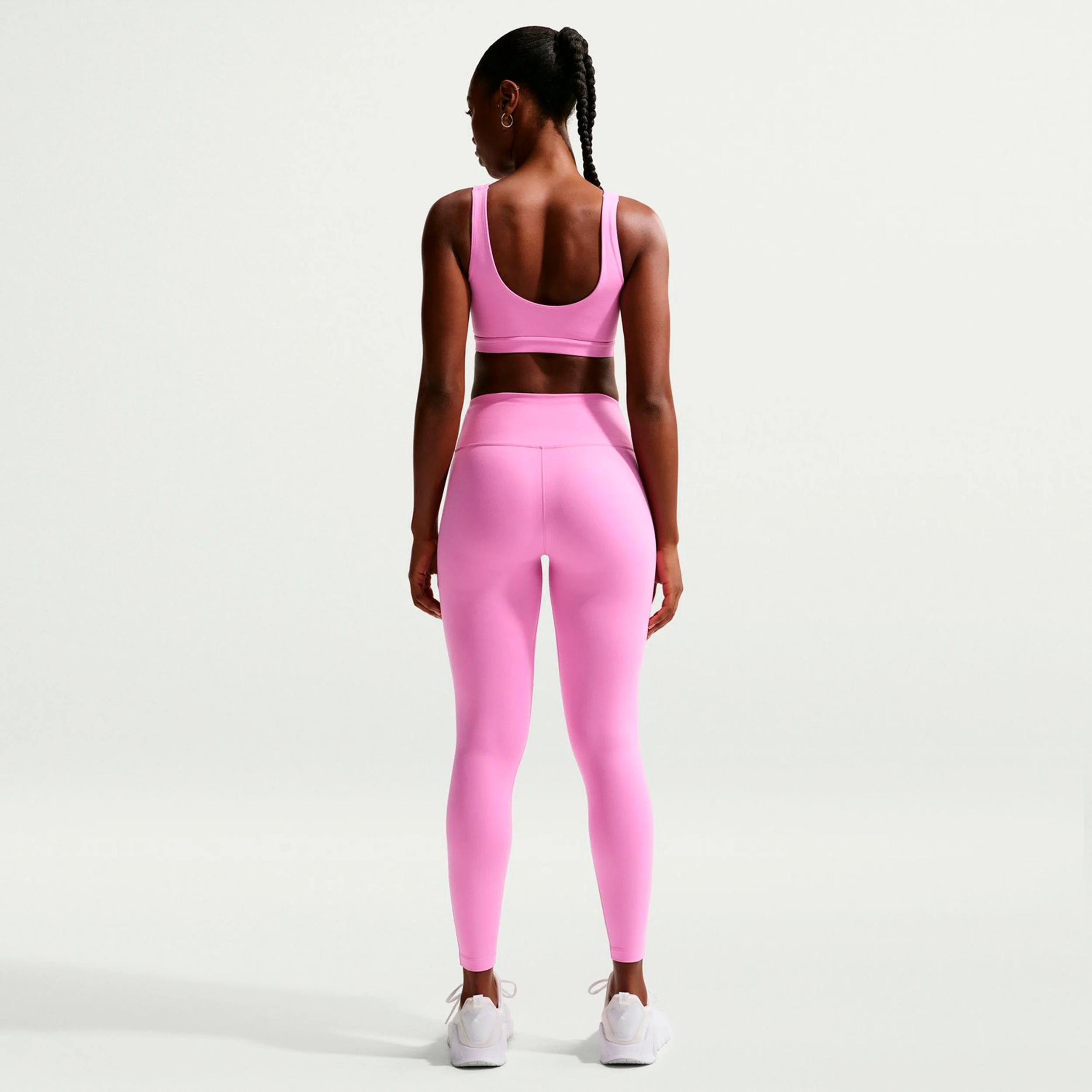 Dri-Fit One High Rise 7/8 Malla Mujeres-morado - Image 3