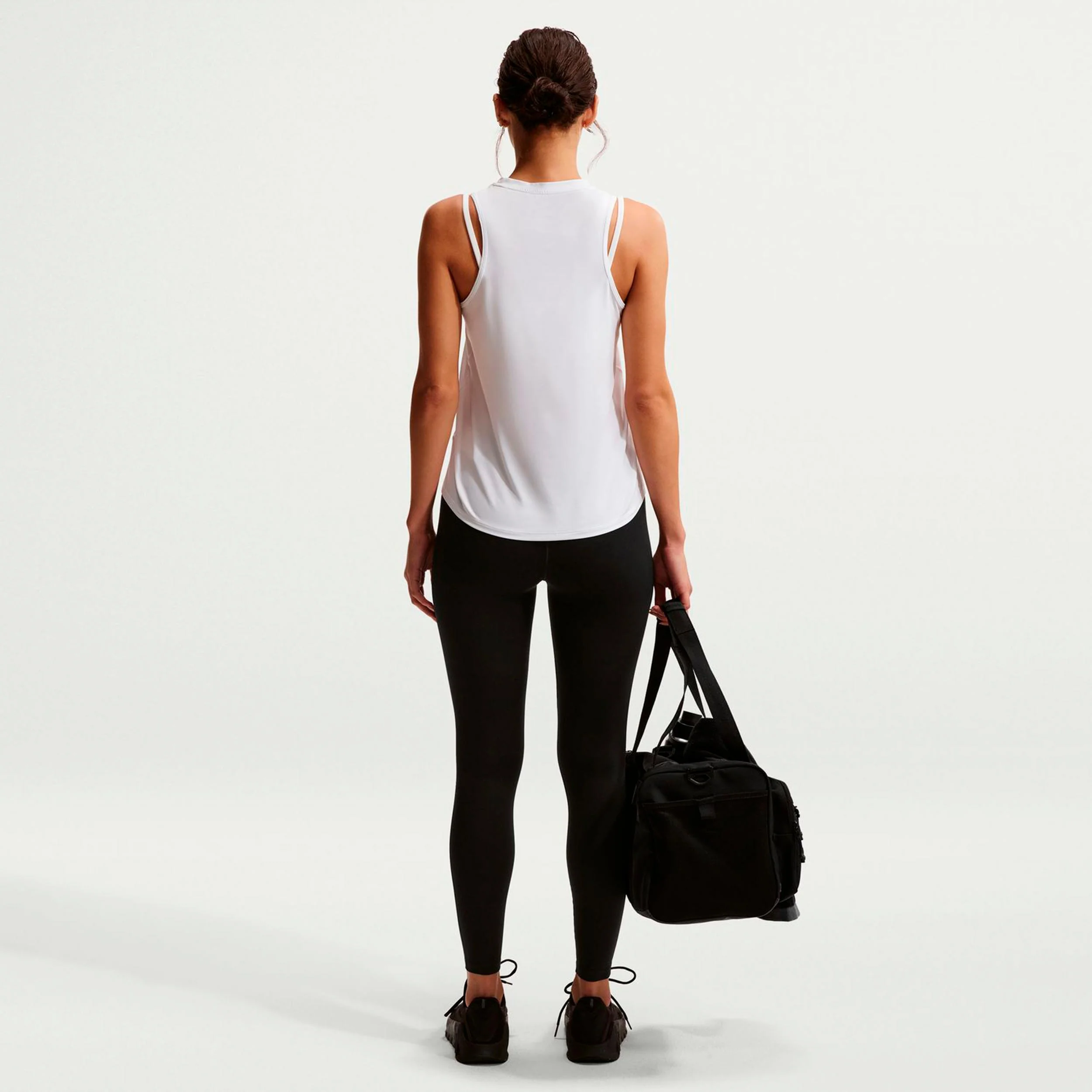 Dri-Fit One High Rise 7/8 Malla Mujeres-negro - Image 3
